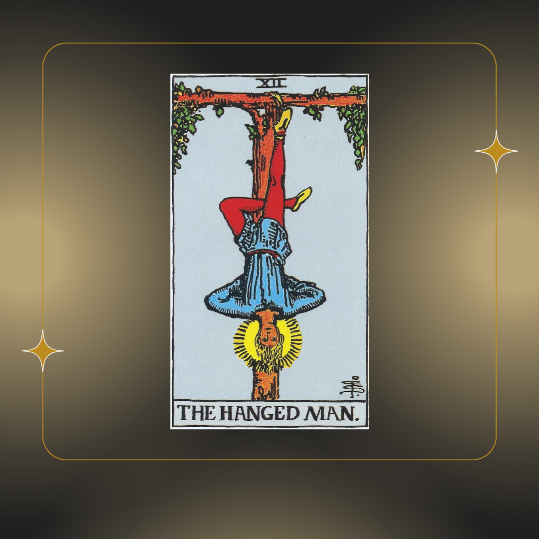Card No: XII. The Hanged Man – TEVADA Tarot