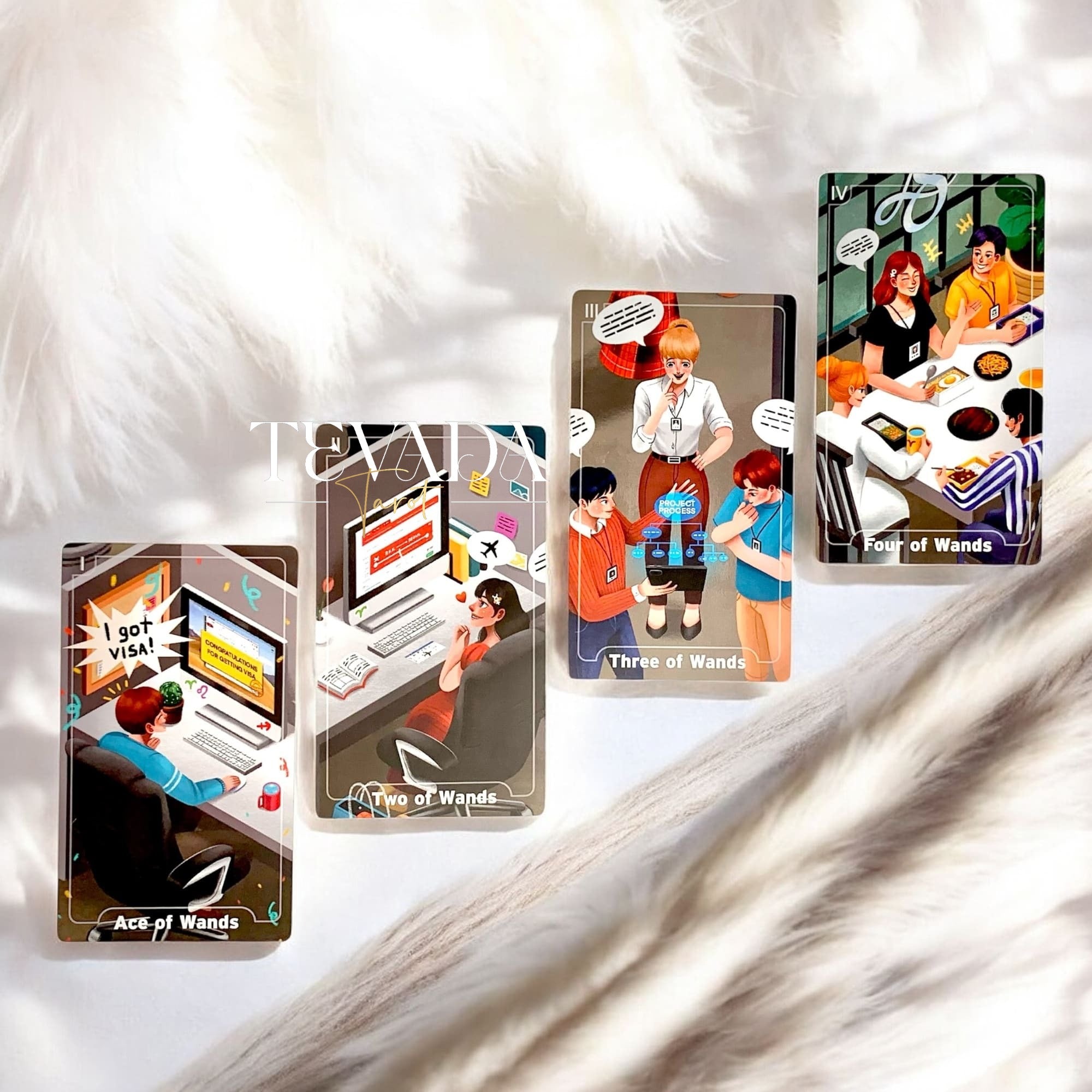 Discover the 78 Stories Tarot Sphere Ver.—a vibrant tarot deck turning everyday moments into intuitive guidance through relatable scenes and clear, magical symbolism.