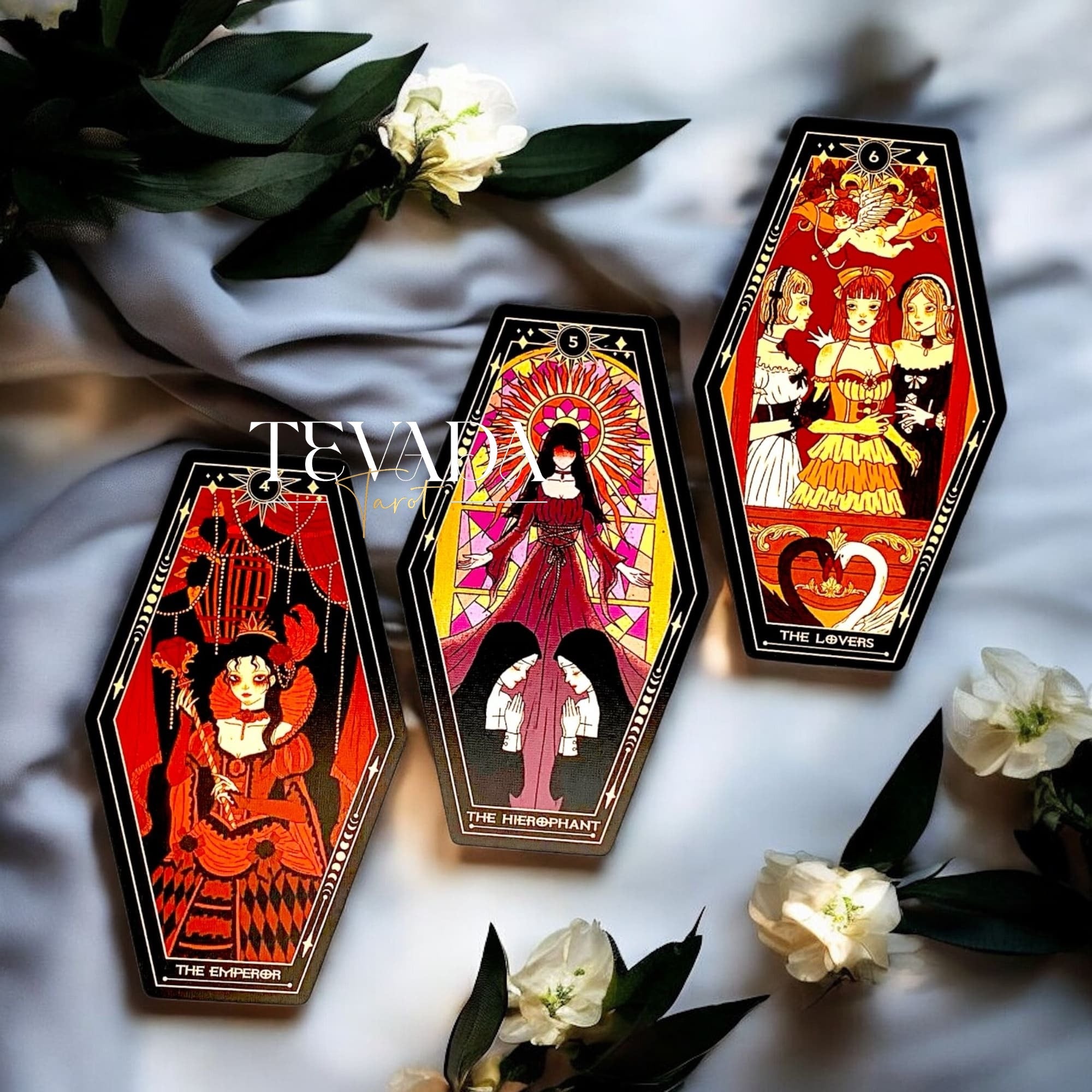 Discover the Aisling Tarot Gilded Edition—78 richly illustrated cards in a dreamlike vintage style designed for intuitive guidance and magical divination.