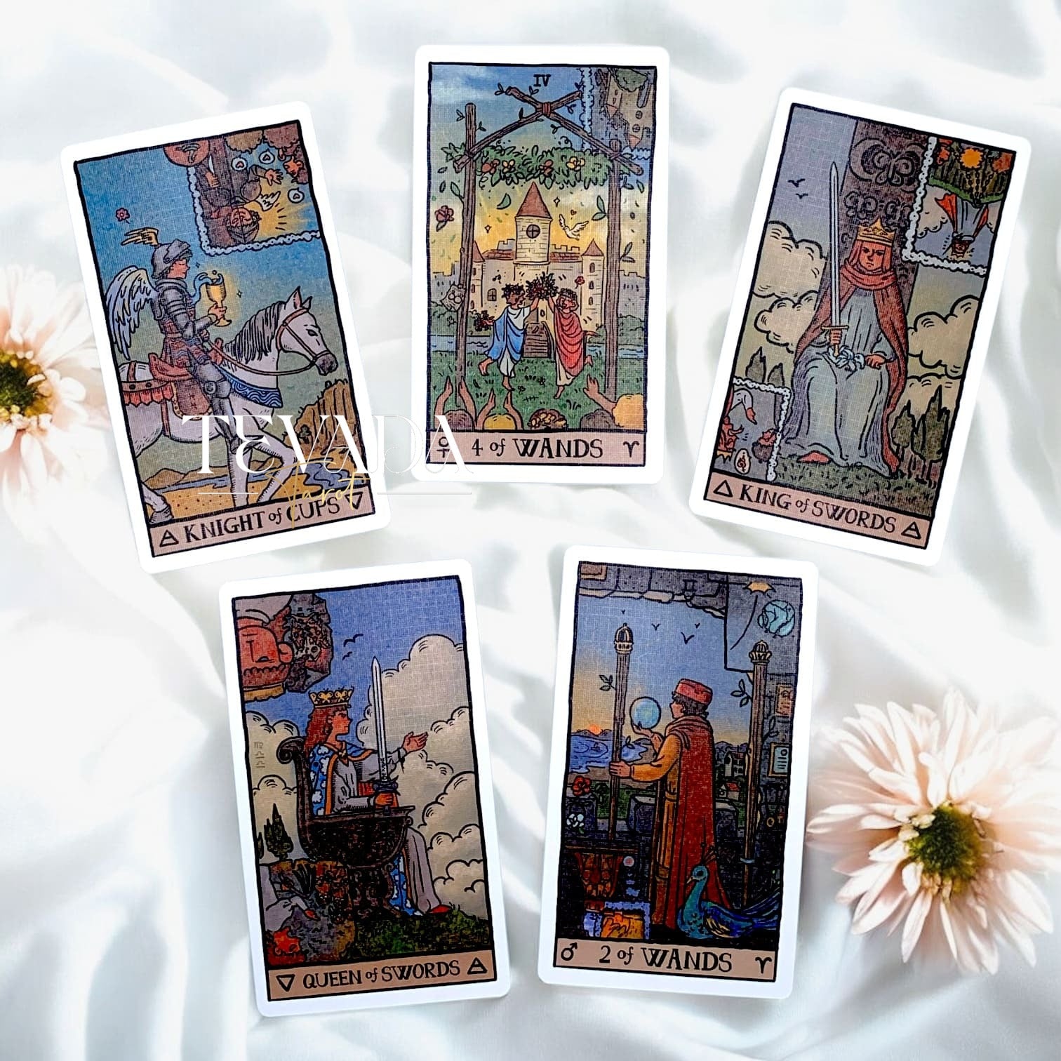 Jeu de tarot pour débutant facile à lire, jeu d&
