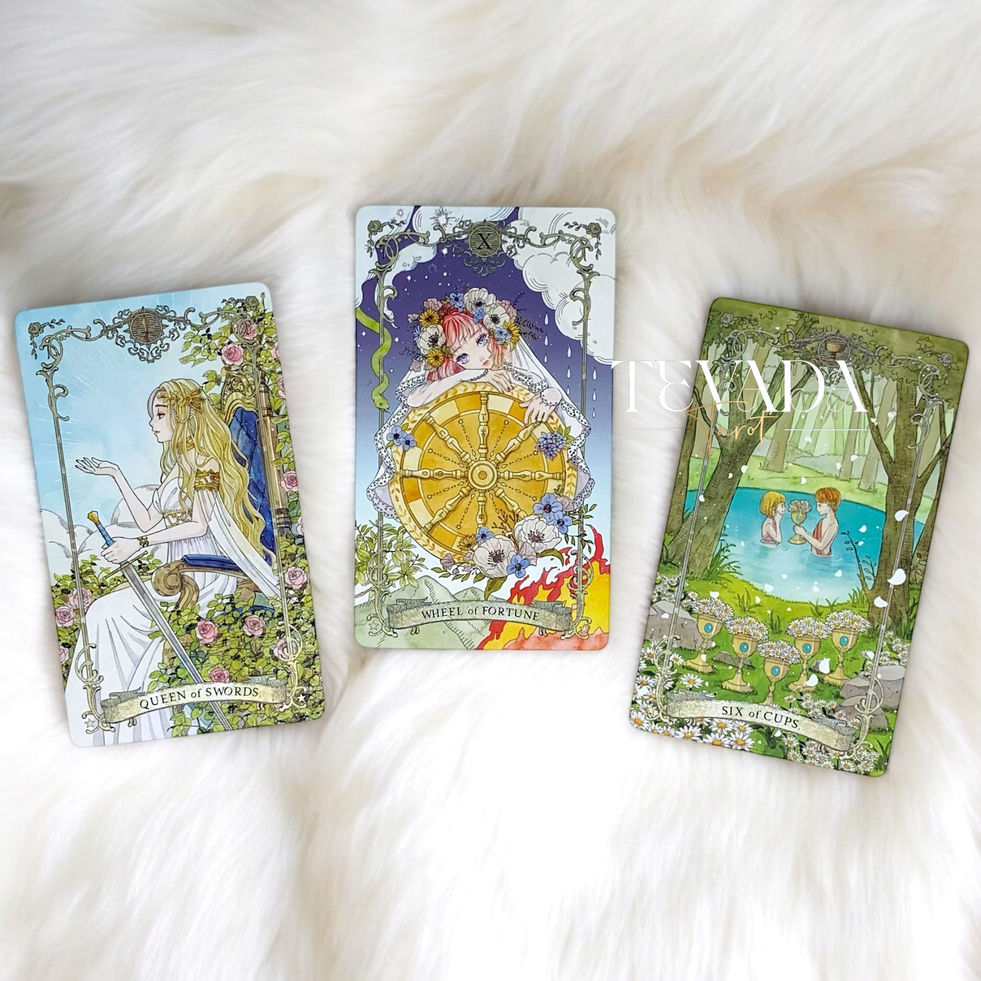 Débloquez la magie de la divination avec le Tarot Avalon Revelation DELUXE ! Ce jeu de 78 cartes présente de superbes aquarelles inspirées de la mythologique Avalon pour des conseils intuitifs et une croissance personnelle.