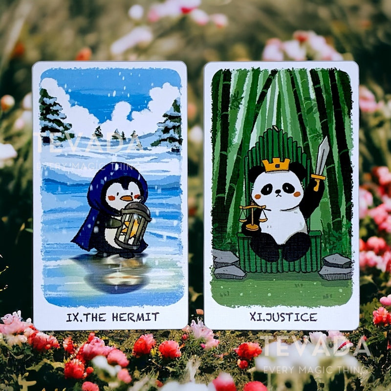 Boing, boing your way to inner wisdom with the Boji Journey Tarot! This enchanting 78-card deck features adorable animal guides and the magic of Tarot. Explore captivating landscapes and discover the carrots of self-growth! ✨
