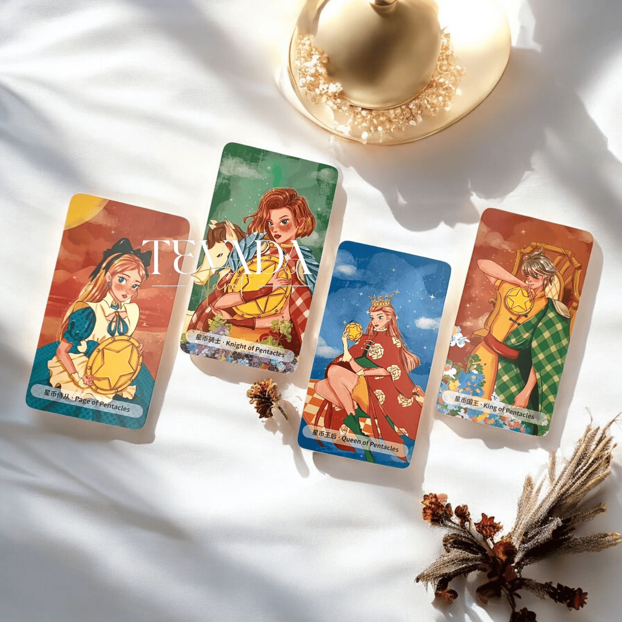 Discover the Caramel Tarot—78 radiant cards infused with warm, honeyed hues and intuitive guidance. A soulful divination deck that blends clarity, comfort, and magic in every reading.