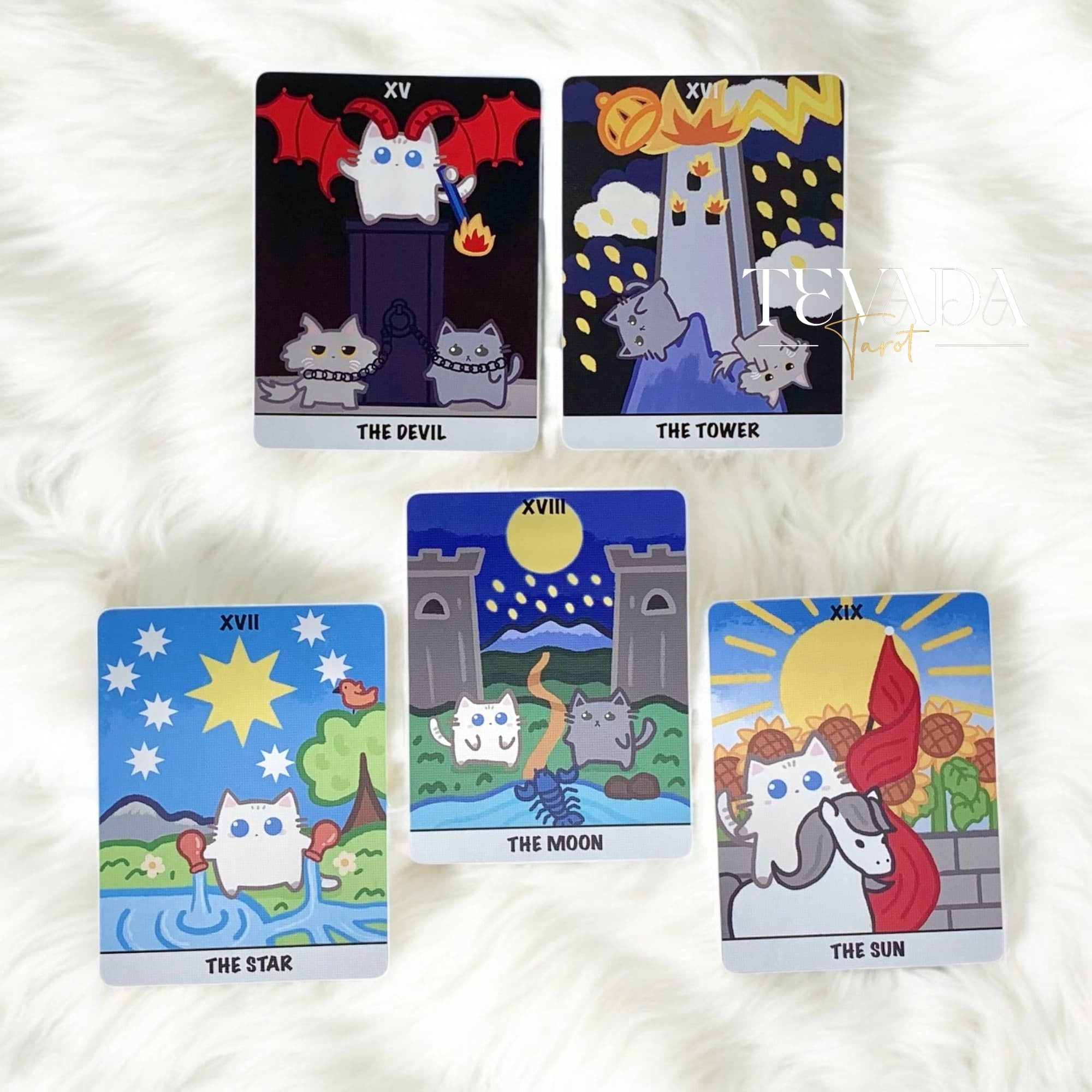 Explore the Cat Squad Tarot—a 78-card deck of charming white cats offering playful yet insightful readings for beginners and seasoned tarot readers.