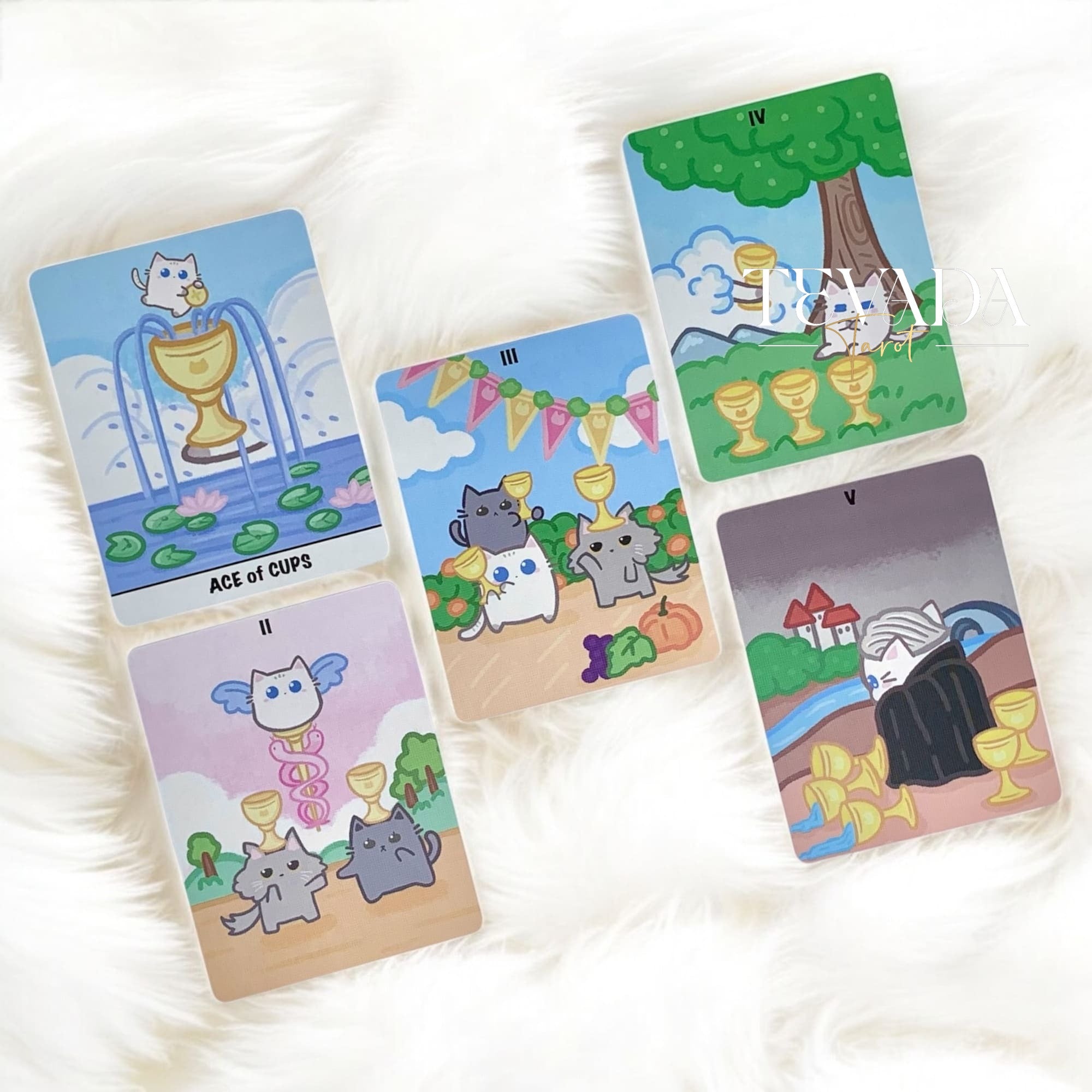 Explore the Cat Squad Tarot—a 78-card deck of charming white cats offering playful yet insightful readings for beginners and seasoned tarot readers.