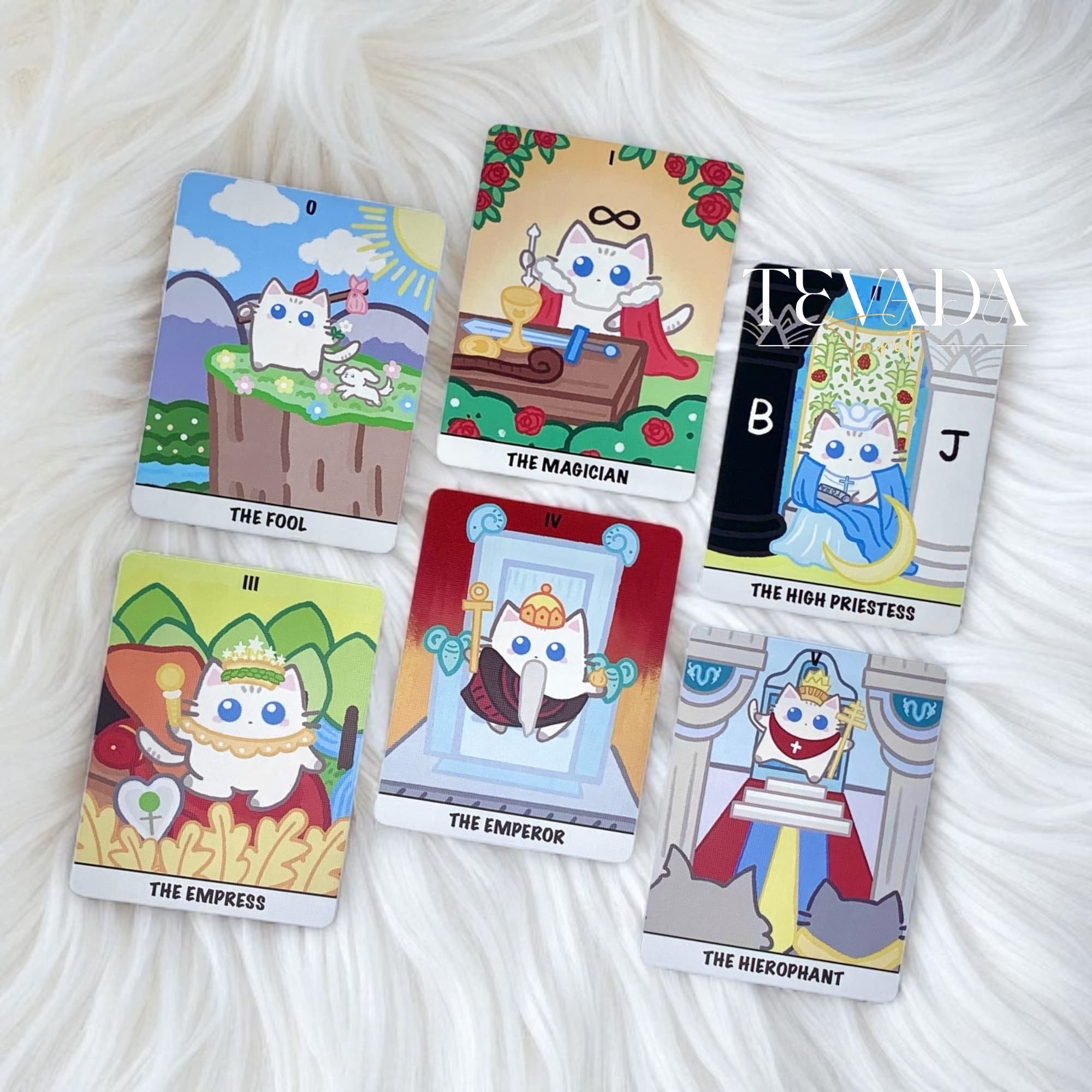 Explore the Cat Squad Tarot—a 78-card deck of charming white cats offering playful yet insightful readings for beginners and seasoned tarot readers.