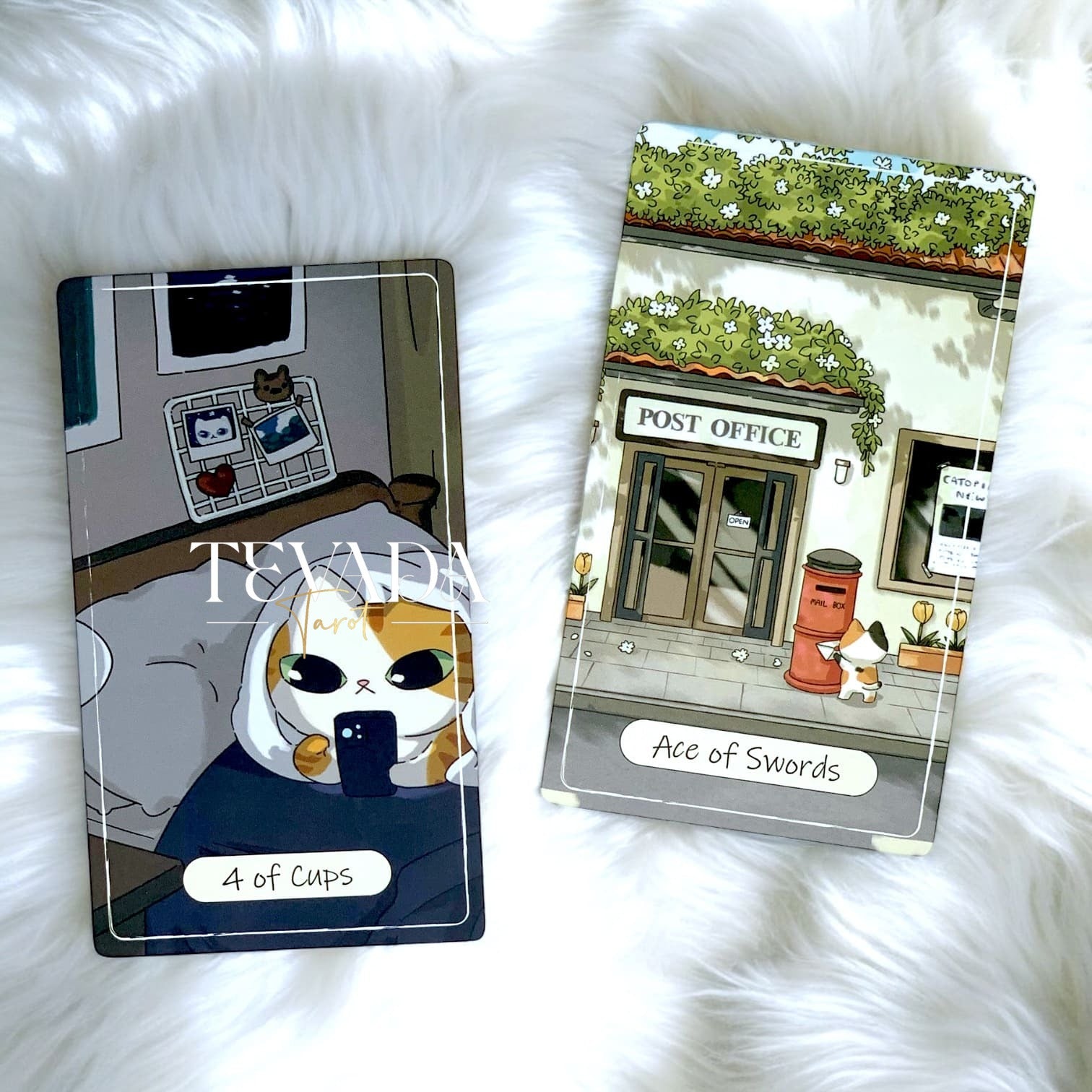 Explore the whimsical Catopia Tarot deck! This 78-card set offers intuitive insights through enchanting cat-themed artwork, perfect for seekers of magic and clarity in their journeys.