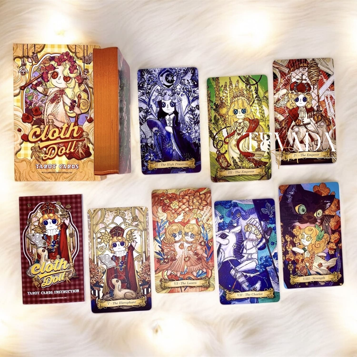 Explore the magical world of Cloth Doll Tarot—a 78-card cartoon-style deck offering soft, intuitive guidance and charming characters for spiritual growth and daily divination.