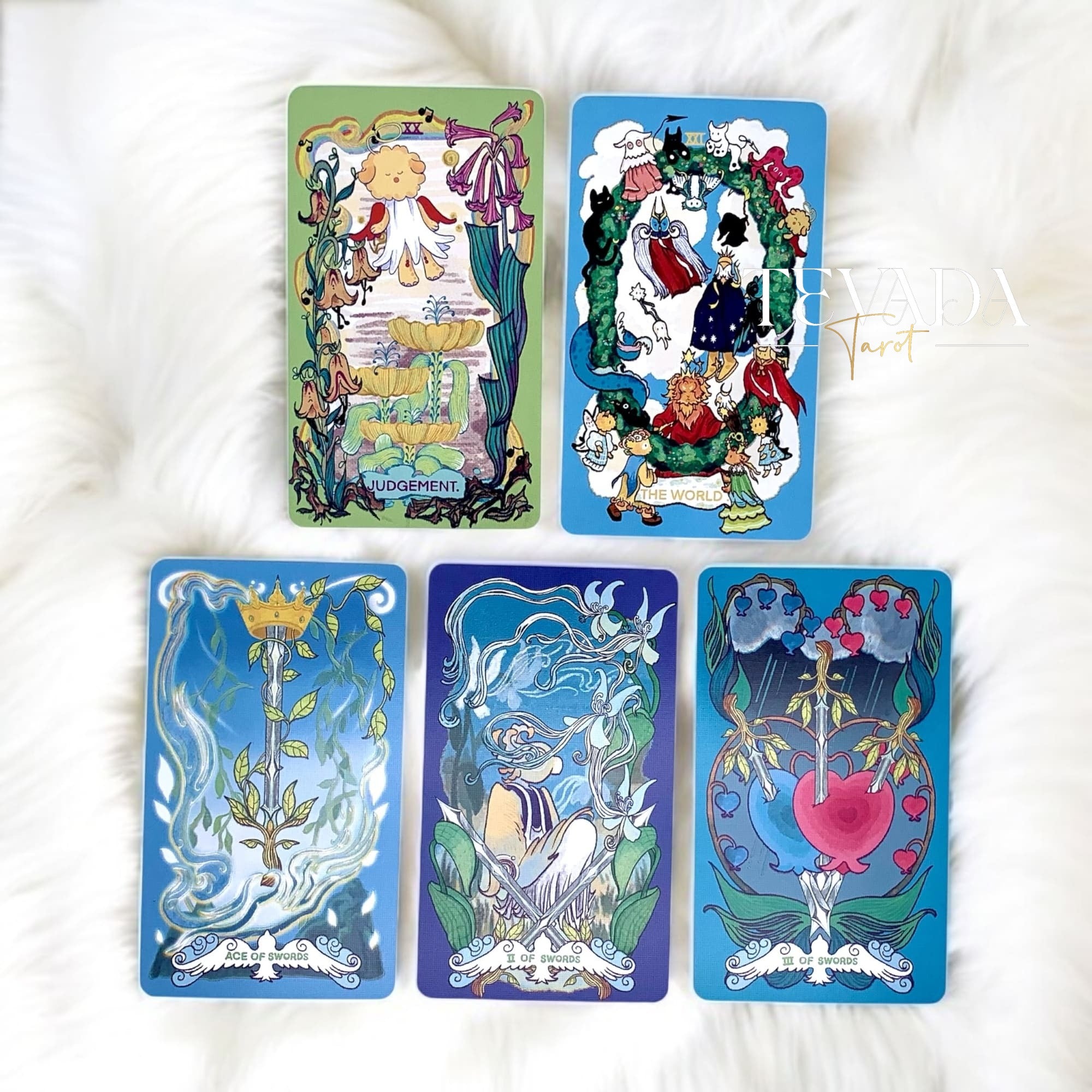 Explore rare plants and mystical guardians in Exotic Flora Tarot Twilight Edition—a surreal botanical tarot deck for intuitive, magical readings.