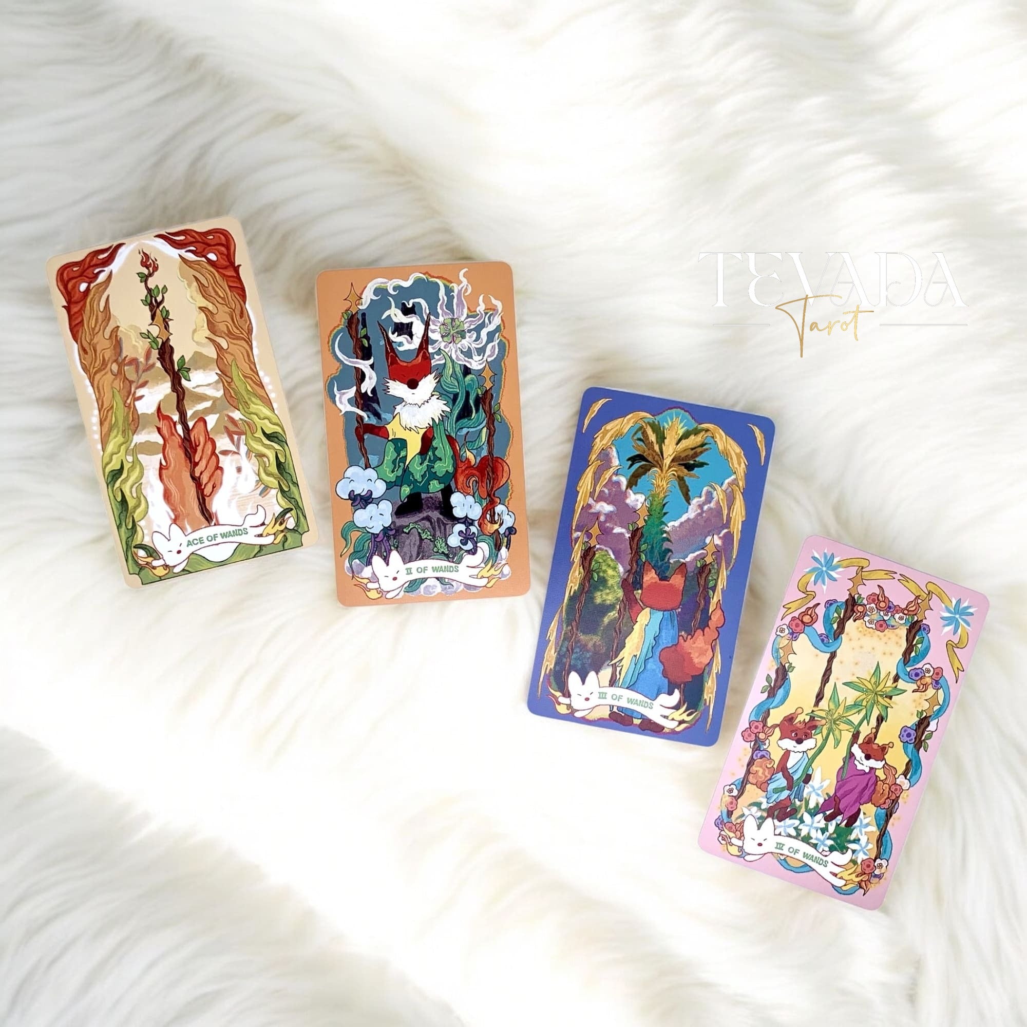 Explore rare plants and mystical guardians in Exotic Flora Tarot Twilight Edition—a surreal botanical tarot deck for intuitive, magical readings.