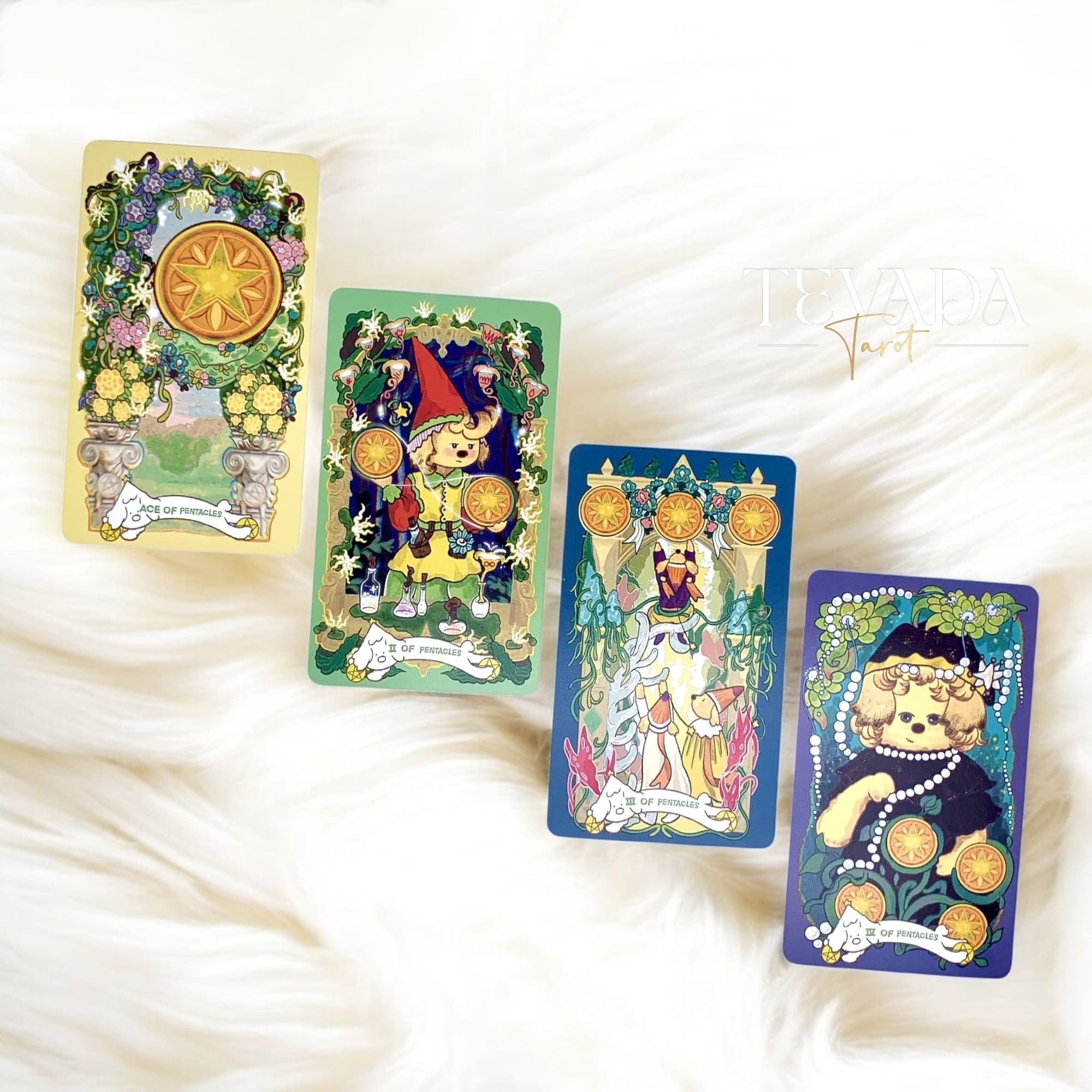 Explore rare plants and mystical guardians in Exotic Flora Tarot Twilight Edition—a surreal botanical tarot deck for intuitive, magical readings.
