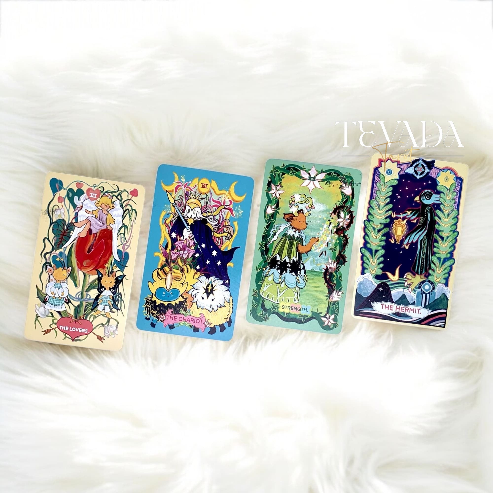 Explore rare plants and mystical guardians in Exotic Flora Tarot Twilight Edition—a surreal botanical tarot deck for intuitive, magical readings.