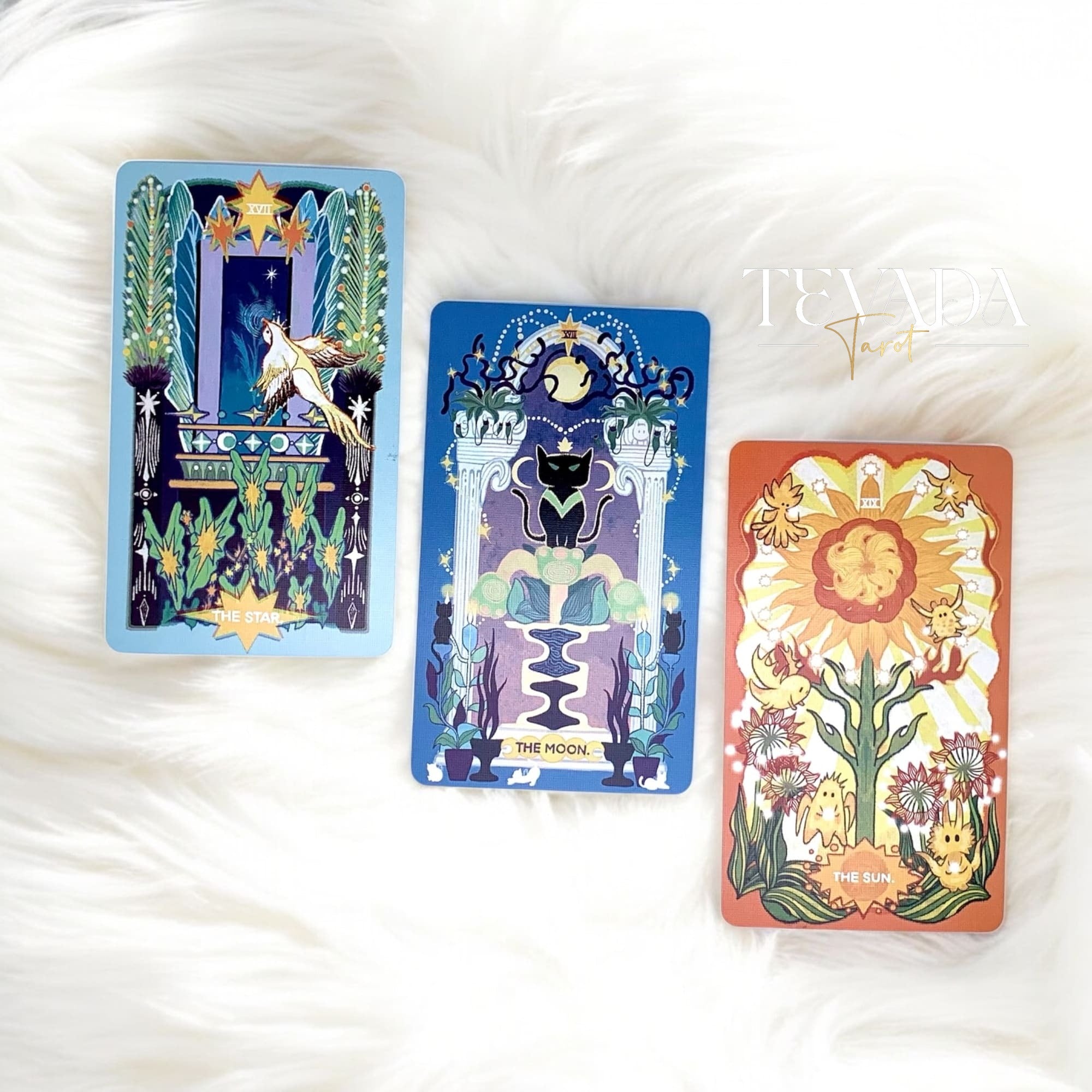 Explore rare plants and mystical guardians in Exotic Flora Tarot Twilight Edition—a surreal botanical tarot deck for intuitive, magical readings.
