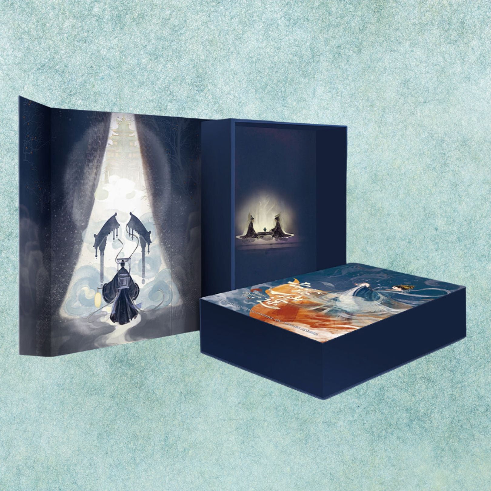 Explore intuitive guidance with the Fabled Cloudland Tarot Deck DELUXE, a 78-card Chinese mythology tarot featuring flowing art, celestial figures, and symbolic wisdom.