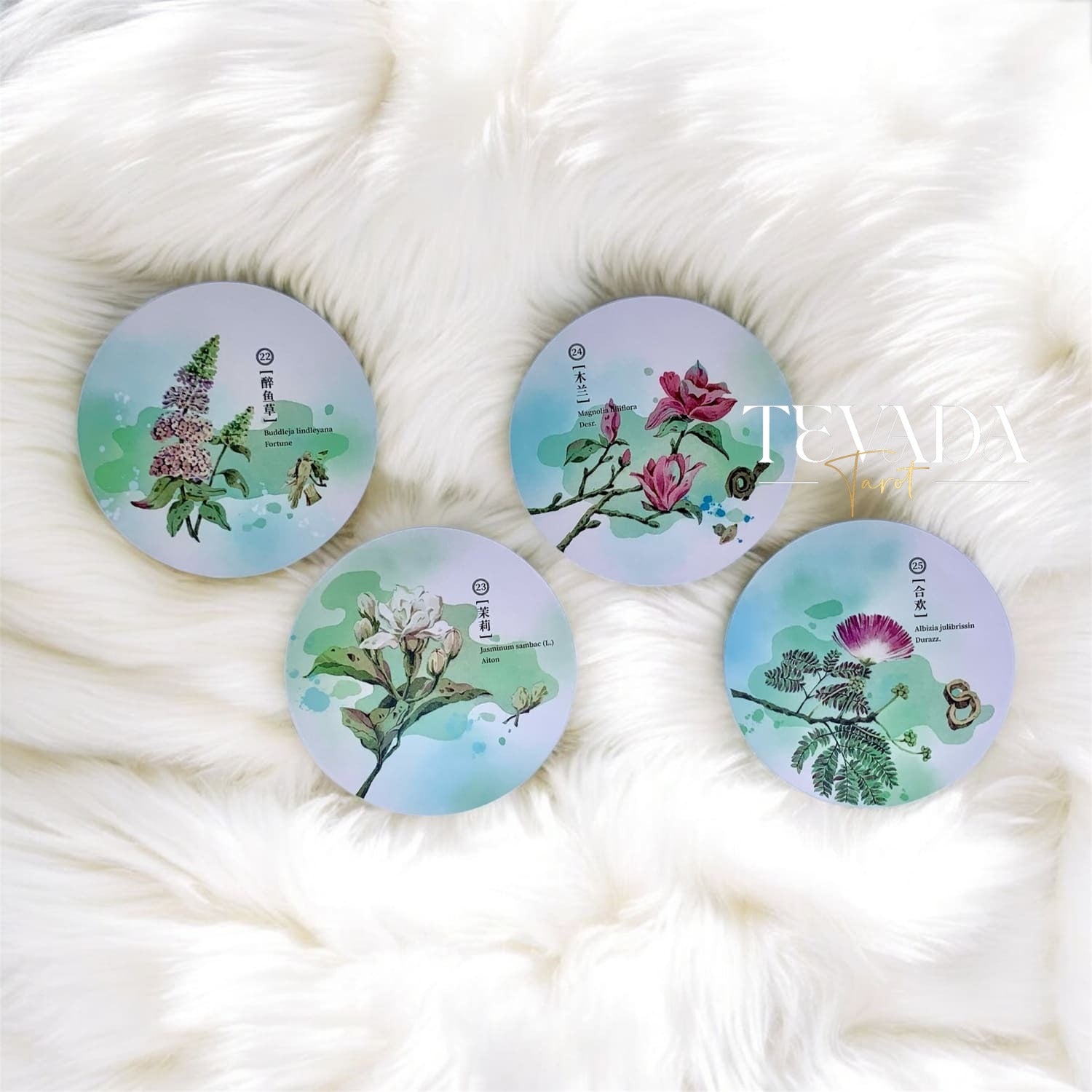 Discover the magic of nature with the Herbal Inspiration Cards. This 36-card oracle deck features botanical wisdom, offering intuitive guidance from healing plants to enrich your spiritual journey.