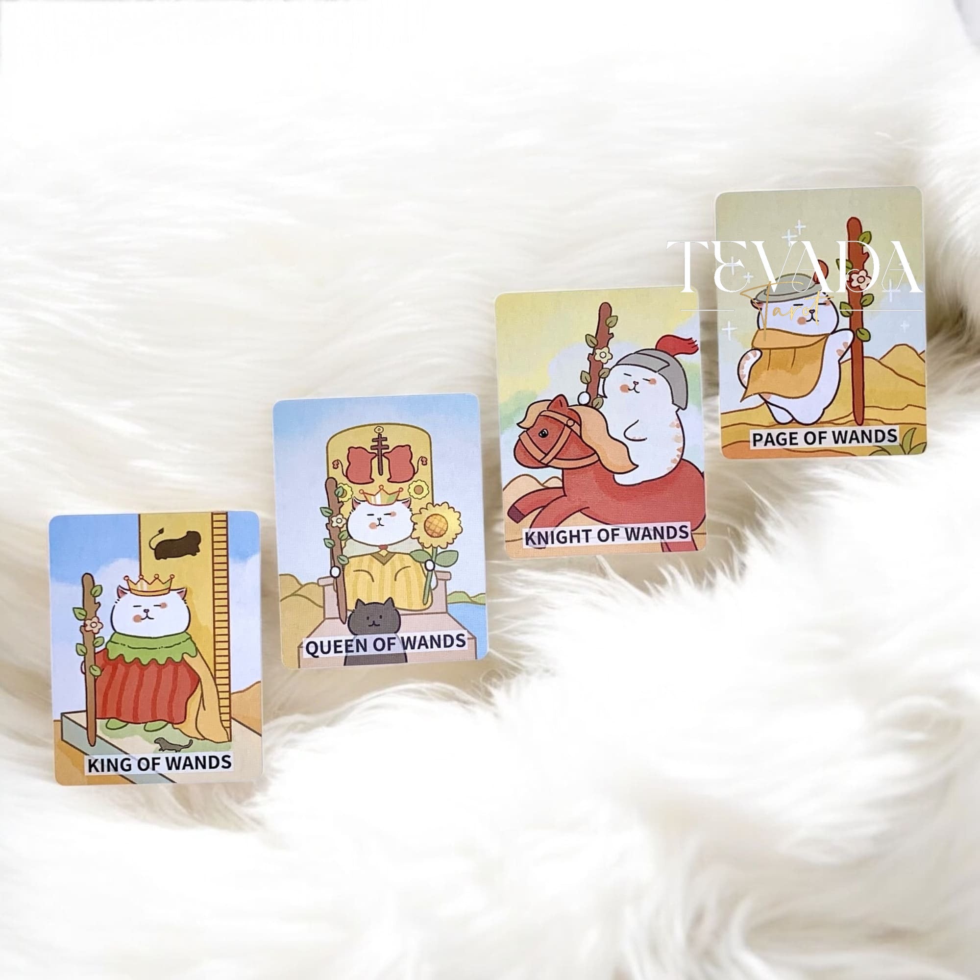Discover the Jiuyujiang Chubby Cat Tarot, a 78-card deck featuring adorable cats that bring playful charm and intuitive insight to your daily tarot practice.
