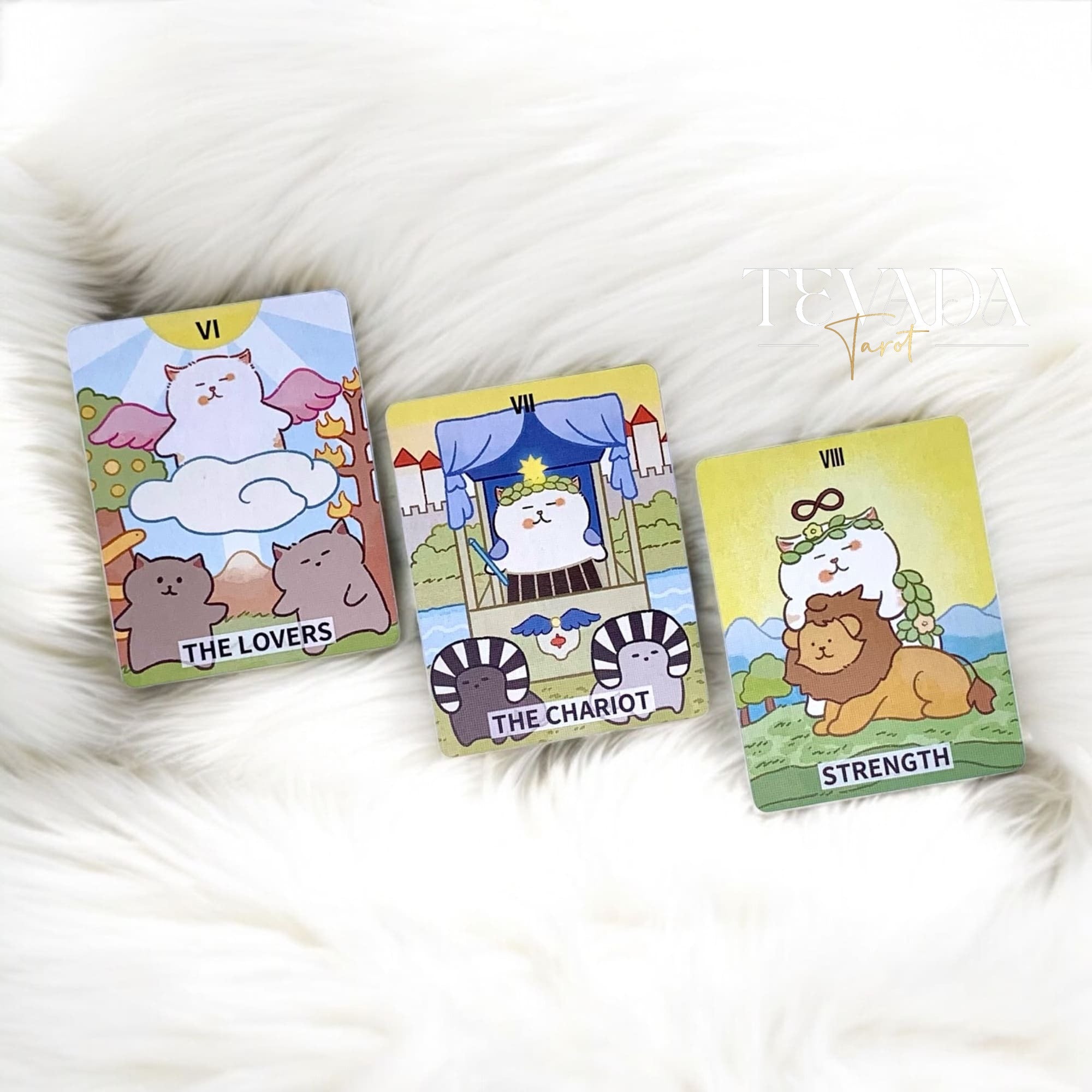 Discover the Jiuyujiang Chubby Cat Tarot, a 78-card deck featuring adorable cats that bring playful charm and intuitive insight to your daily tarot practice.