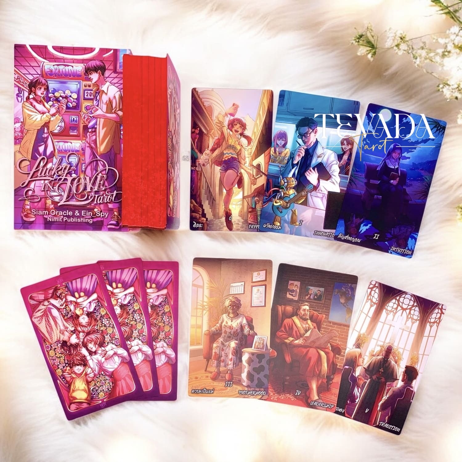 Discover intuitive love readings with Lucky in Love Tarot—78 romantic cards plus 2 bonus cards to guide relationships, clarity, and emotional insight.