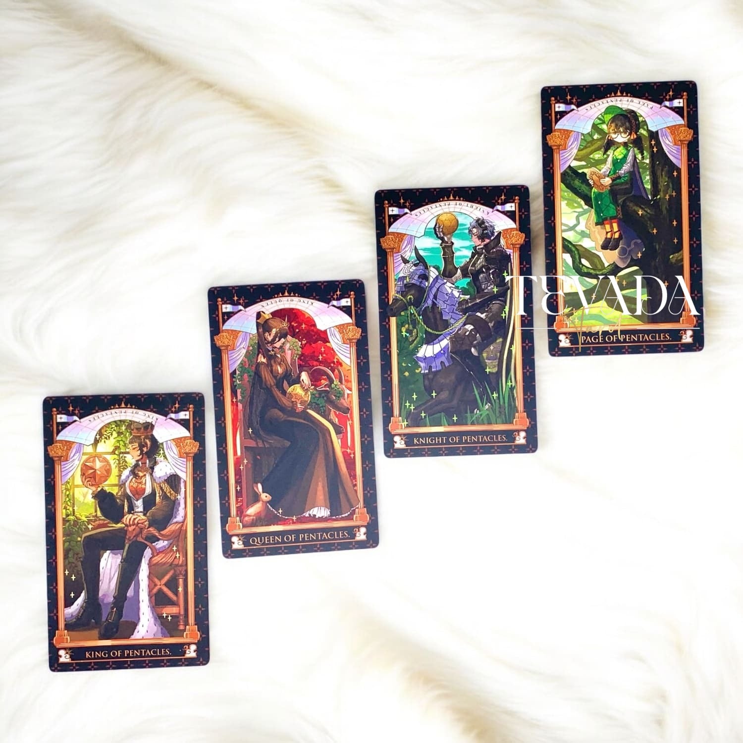 Luna’s Gothic Tarot is a 78-card deck featuring mystical Gothic art, rich symbolism, and intuitive depth—ideal for readings, reflection, and spiritual discovery.