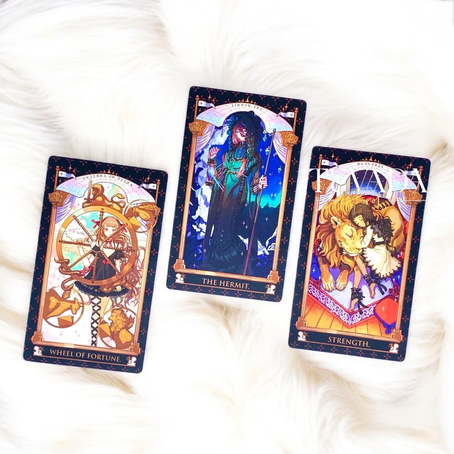 Luna’s Gothic Tarot is a 78-card deck featuring mystical Gothic art, rich symbolism, and intuitive depth—ideal for readings, reflection, and spiritual discovery.