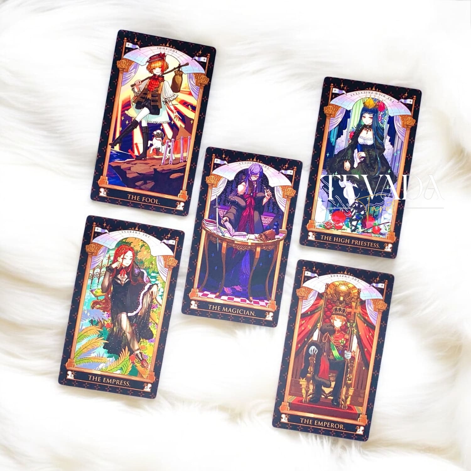 Luna’s Gothic Tarot is a 78-card deck featuring mystical Gothic art, rich symbolism, and intuitive depth—ideal for readings, reflection, and spiritual discovery.