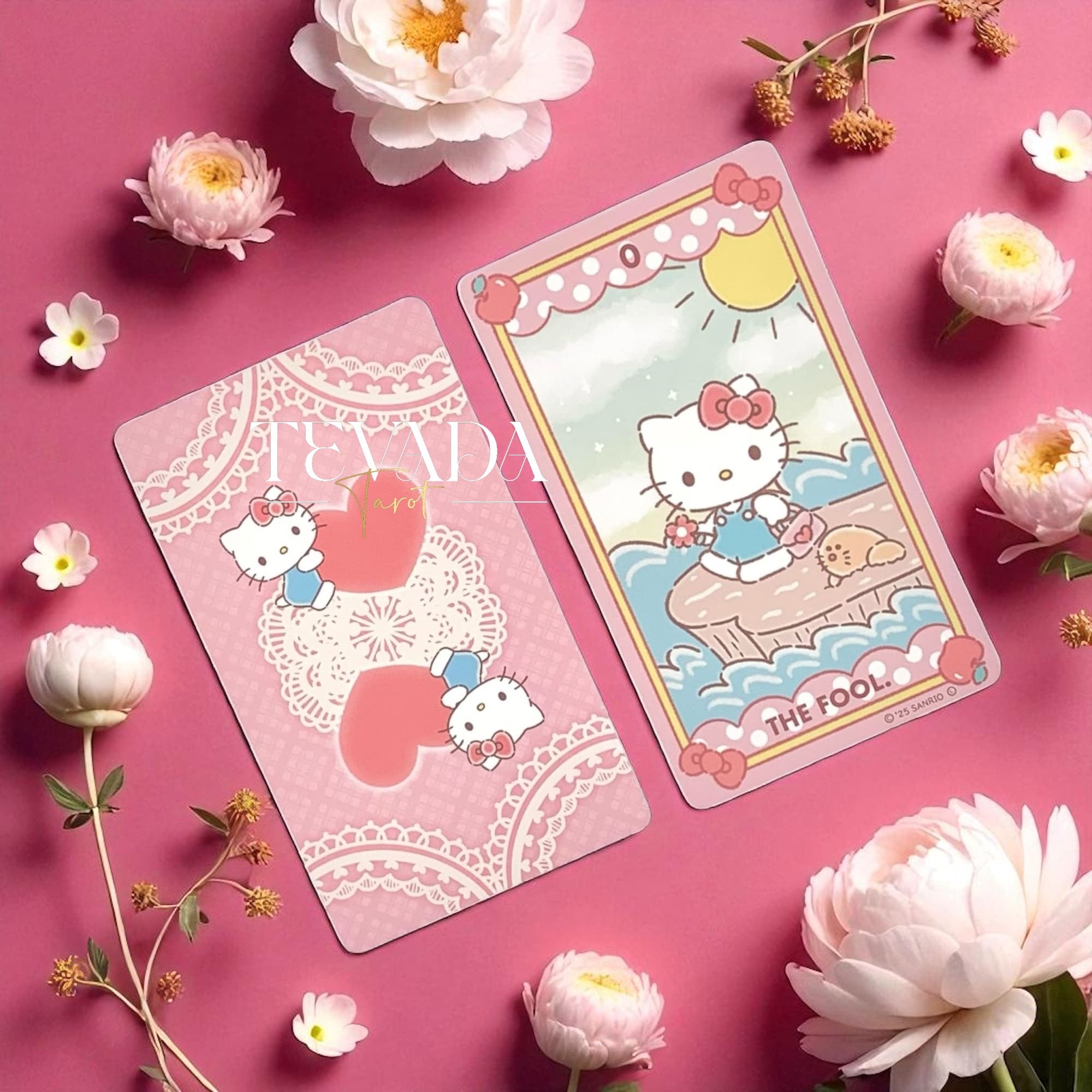 Discover Luna’s Hello Kitty Tarot—78 charming cards with a full-color guidebook. Perfect for beginners or collectors seeking intuitive readings, healing, and magical self-discovery.