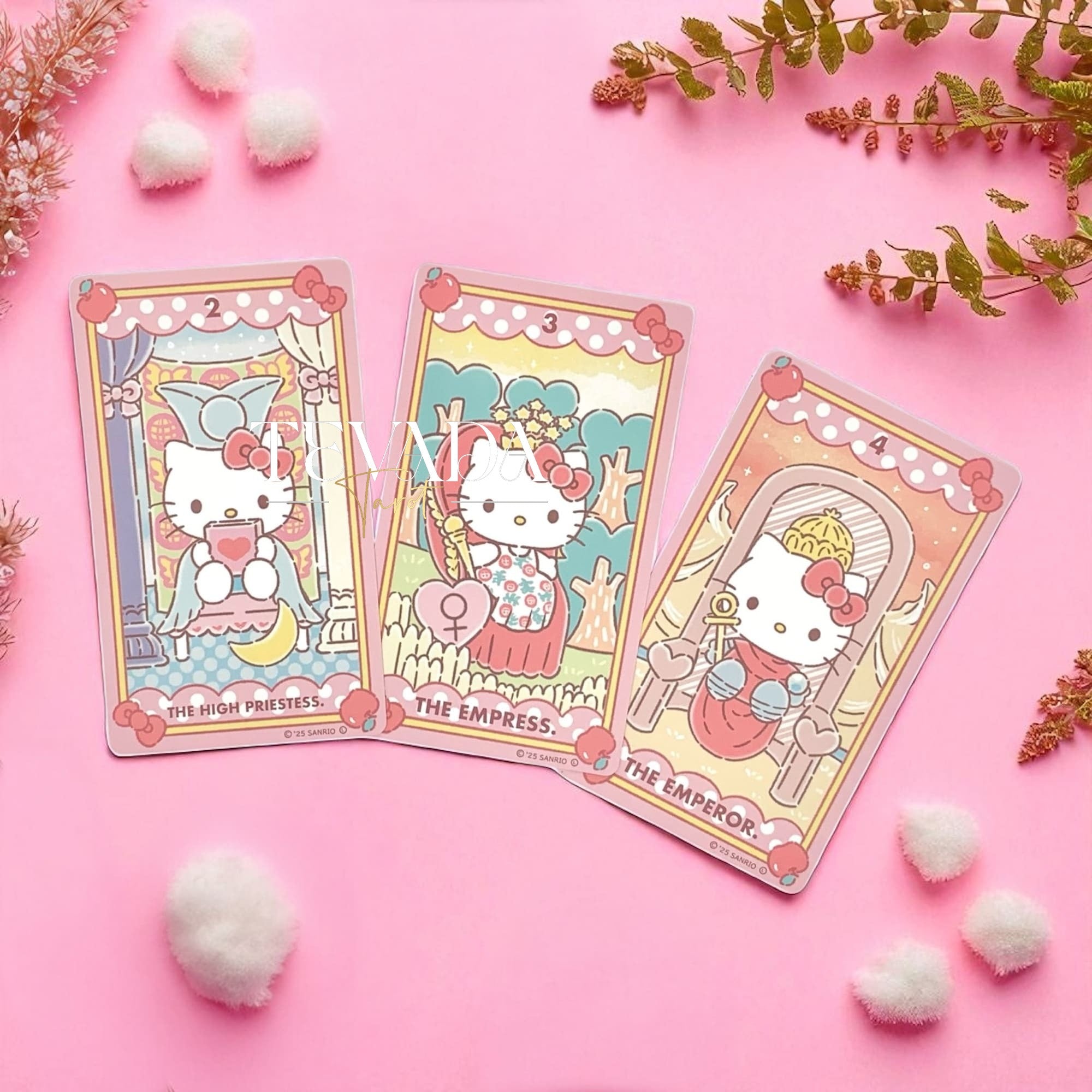 Discover Luna’s Hello Kitty Tarot—78 charming cards with a full-color guidebook. Perfect for beginners or collectors seeking intuitive readings, healing, and magical self-discovery.