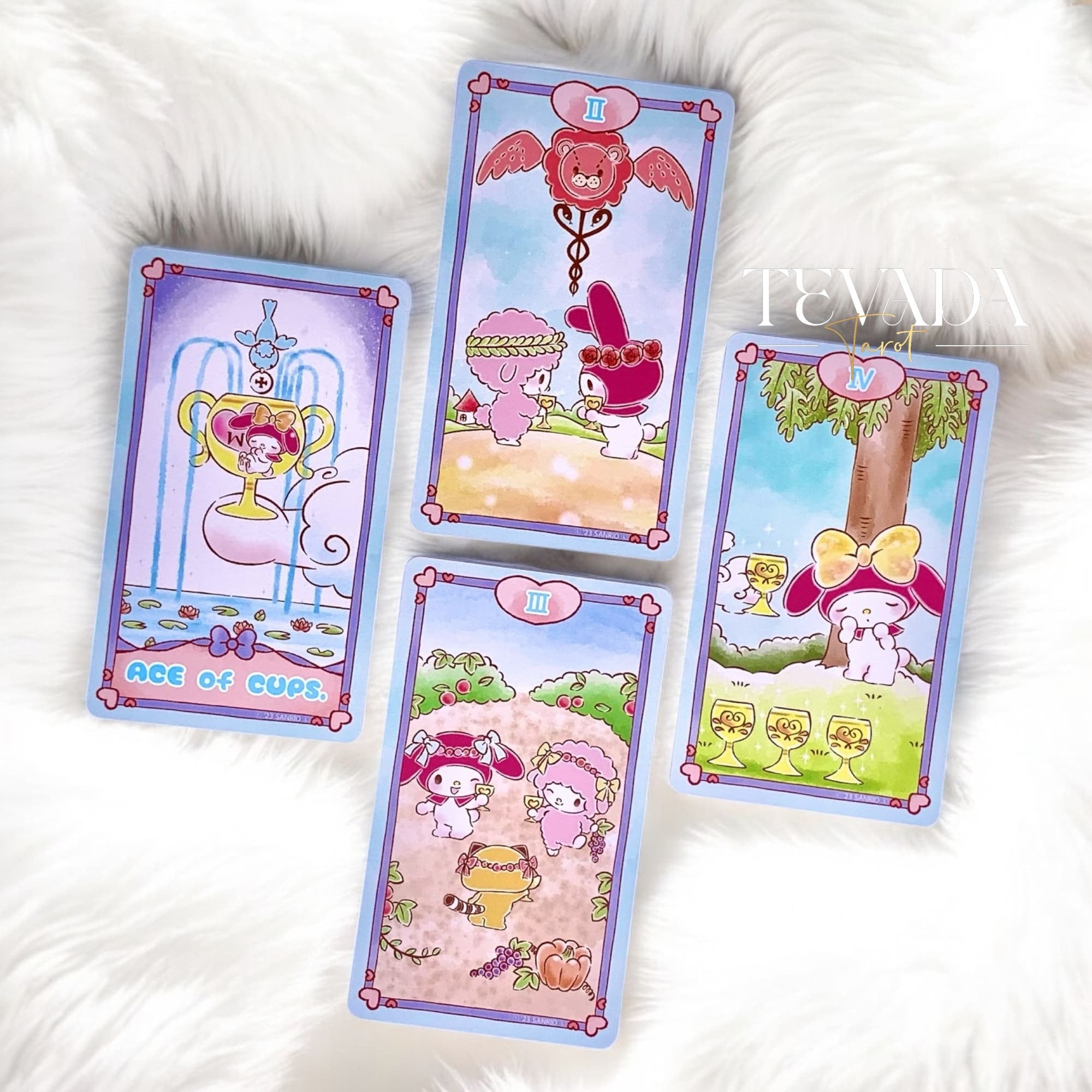 Explore intuitive tarot readings through adorable My Melody illustrations. A beginner-friendly 78-card deck for Sanrio fans and spiritual seekers.
