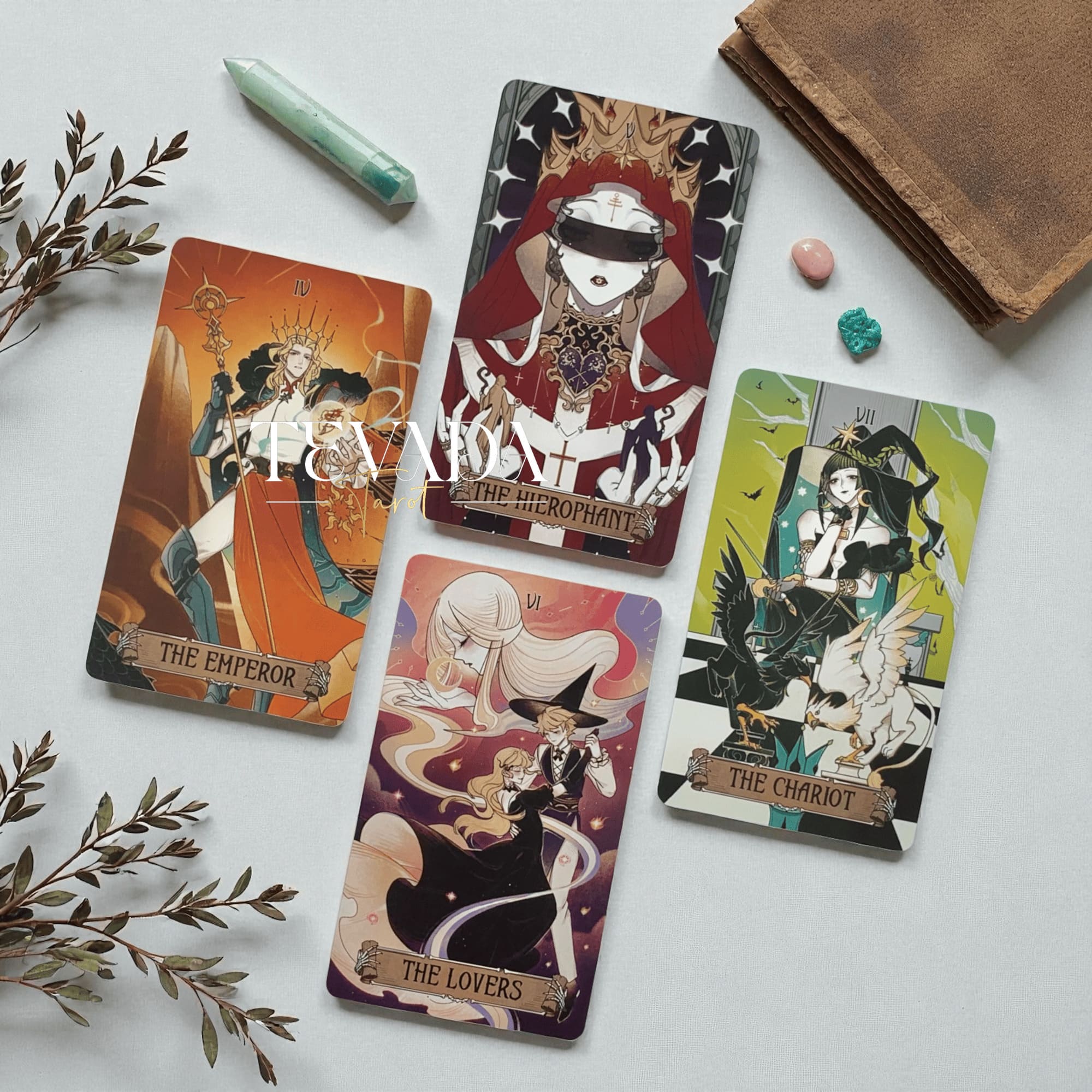 Awaken your inner witch with the Magic Awakening Tarot DELUXE Edition — a collector’s deck woven with forest magic, ancient pacts, and intuitive guidance for your spiritual journey.