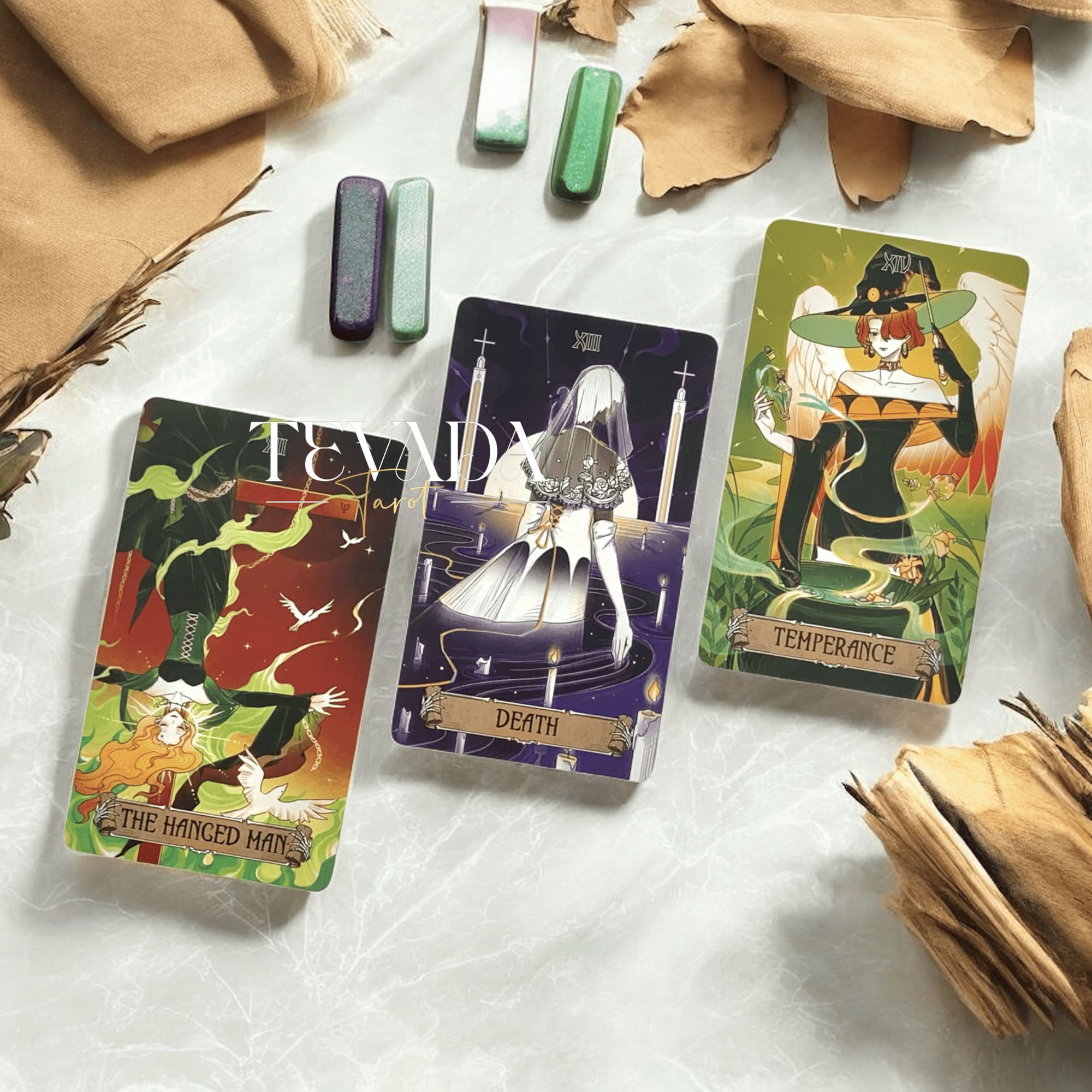 Awaken your inner witch with the Magic Awakening Tarot DELUXE Edition — a collector’s deck woven with forest magic, ancient pacts, and intuitive guidance for your spiritual journey.