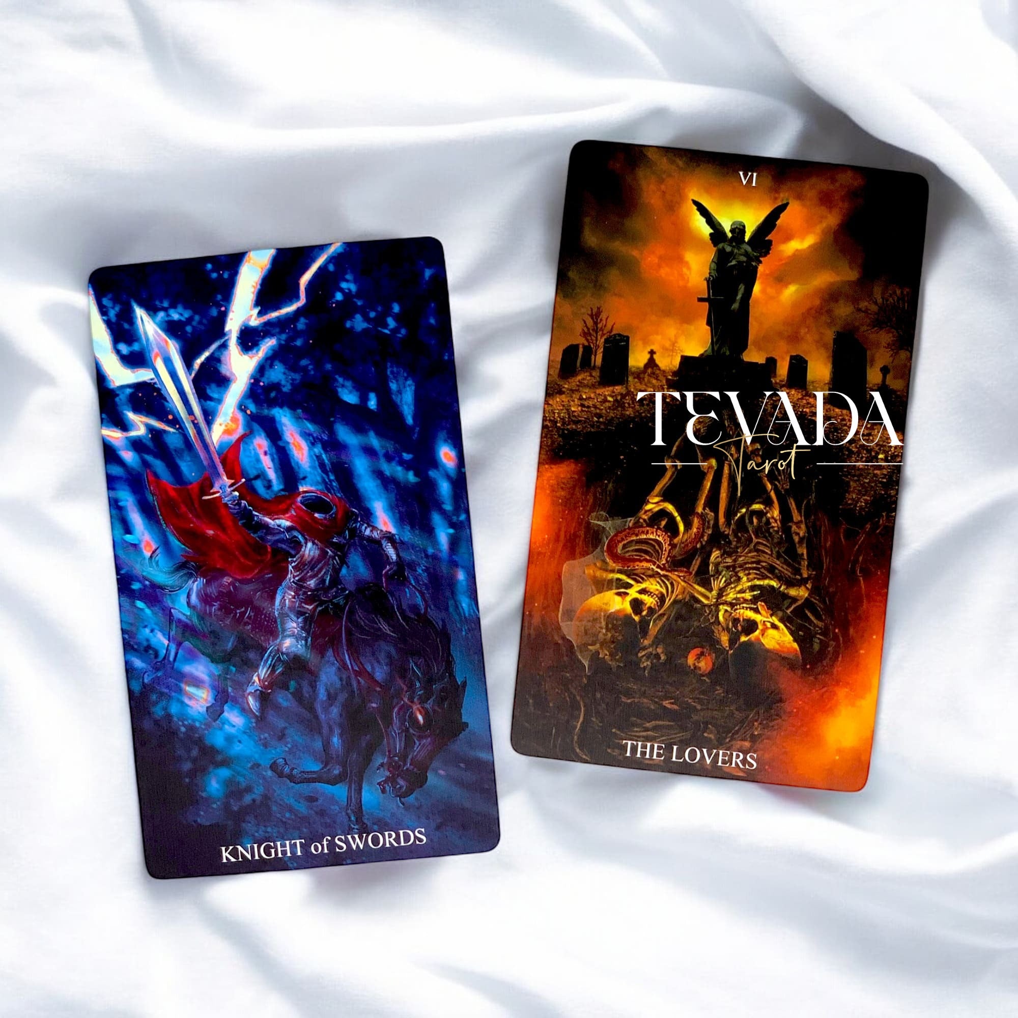 Unveil hidden truths with the Midnight Boulevard Tarot, a 78-card Halloween-themed deck that explores the mystical realms between light and shadow. Perfect for intuitive readings and self-discovery.