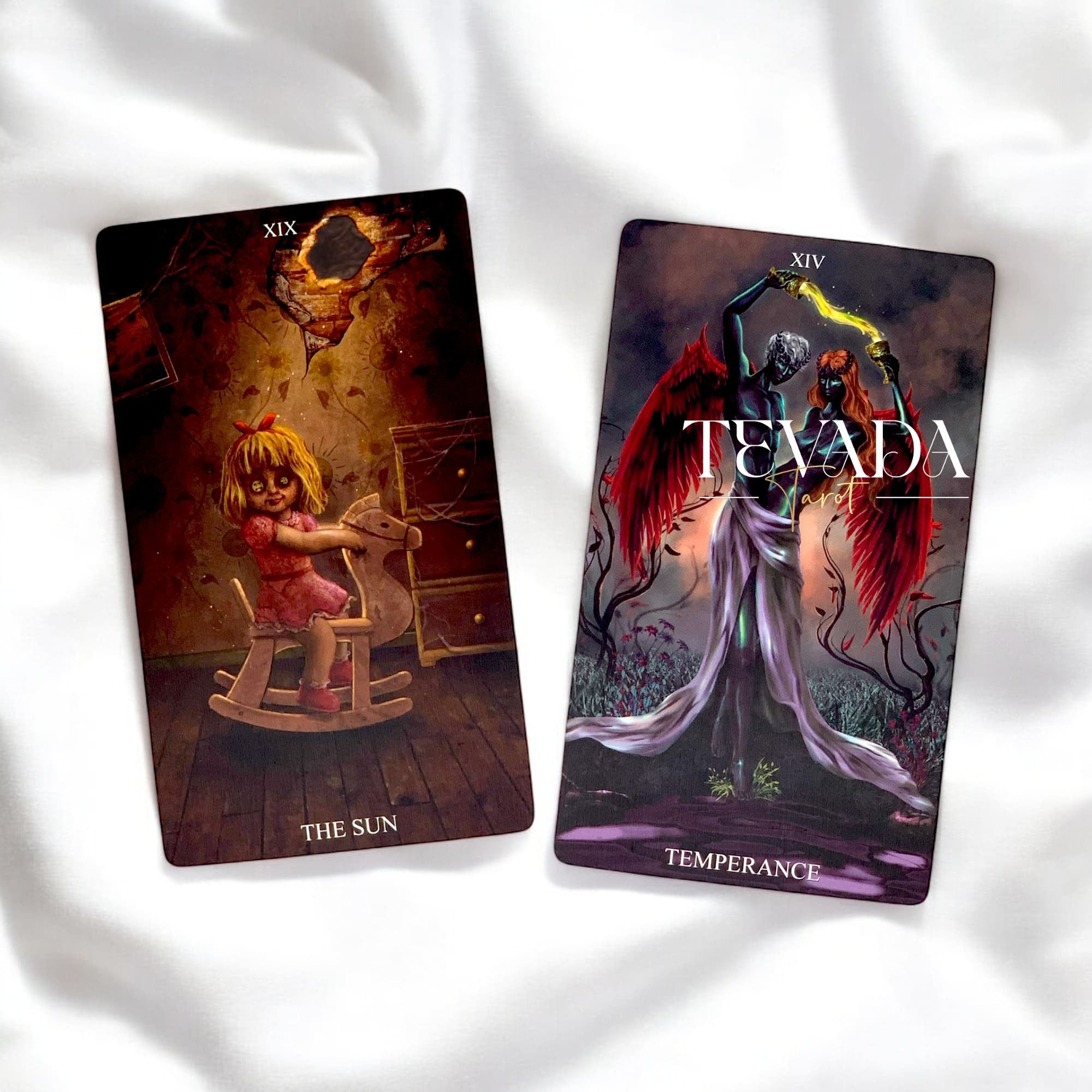 Unveil hidden truths with the Midnight Boulevard Tarot, a 78-card Halloween-themed deck that explores the mystical realms between light and shadow. Perfect for intuitive readings and self-discovery.