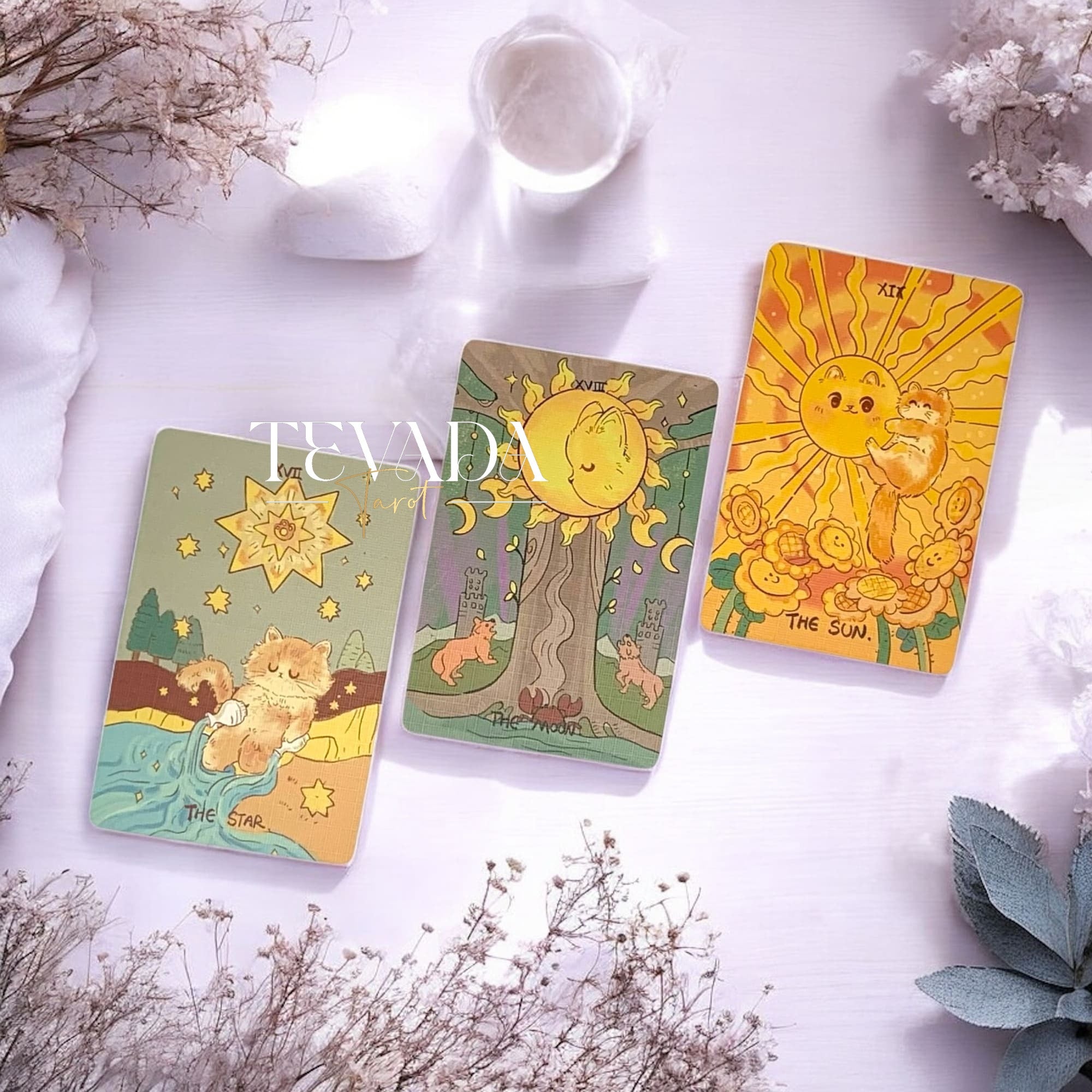 Discover the Mita Cat Tarot Pocket—78 magical cat-themed tarot cards for intuitive readings, guidance, and daily inspiration. Perfect for tarot lovers and beginners alike.