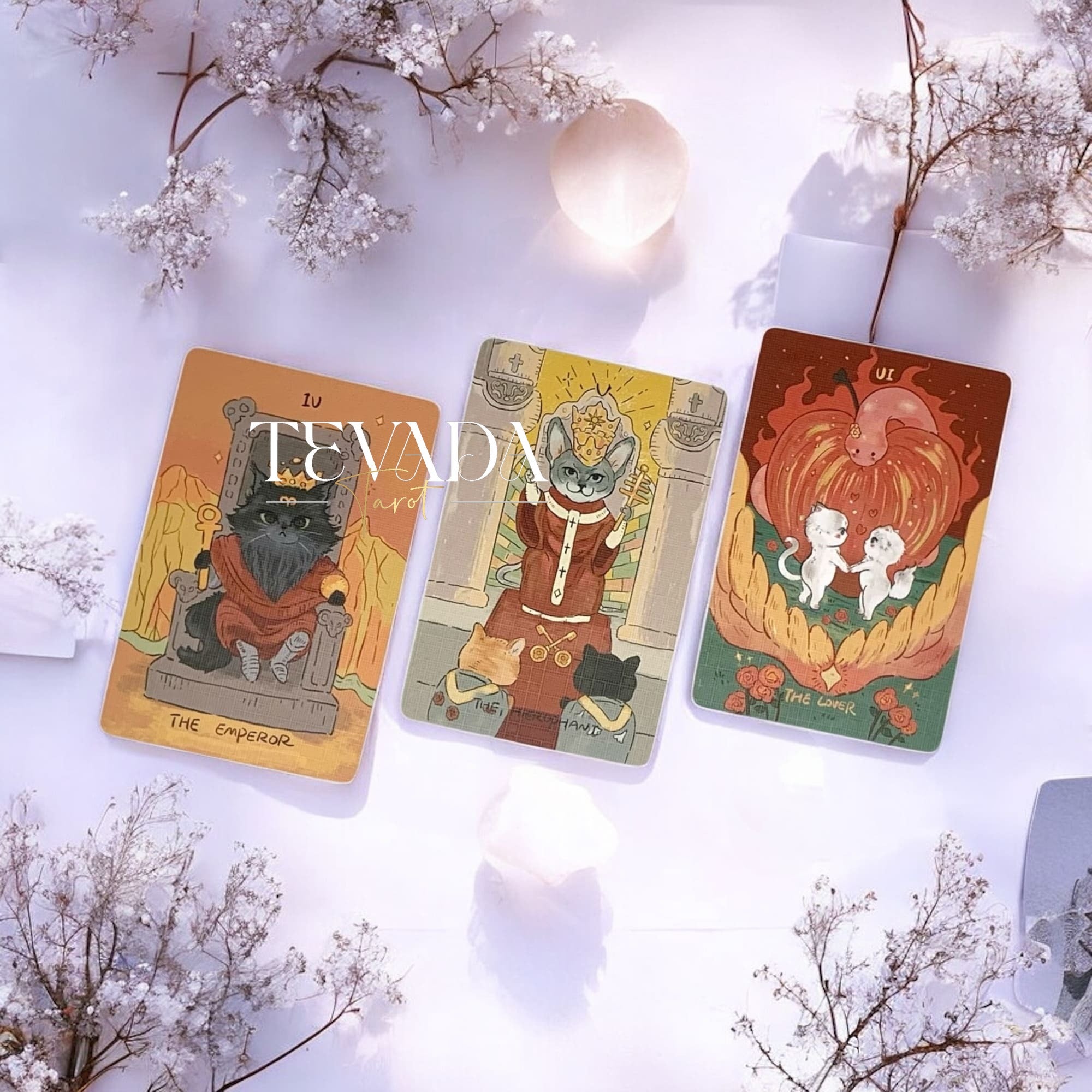 Discover the Mita Cat Tarot Pocket—78 magical cat-themed tarot cards for intuitive readings, guidance, and daily inspiration. Perfect for tarot lovers and beginners alike.