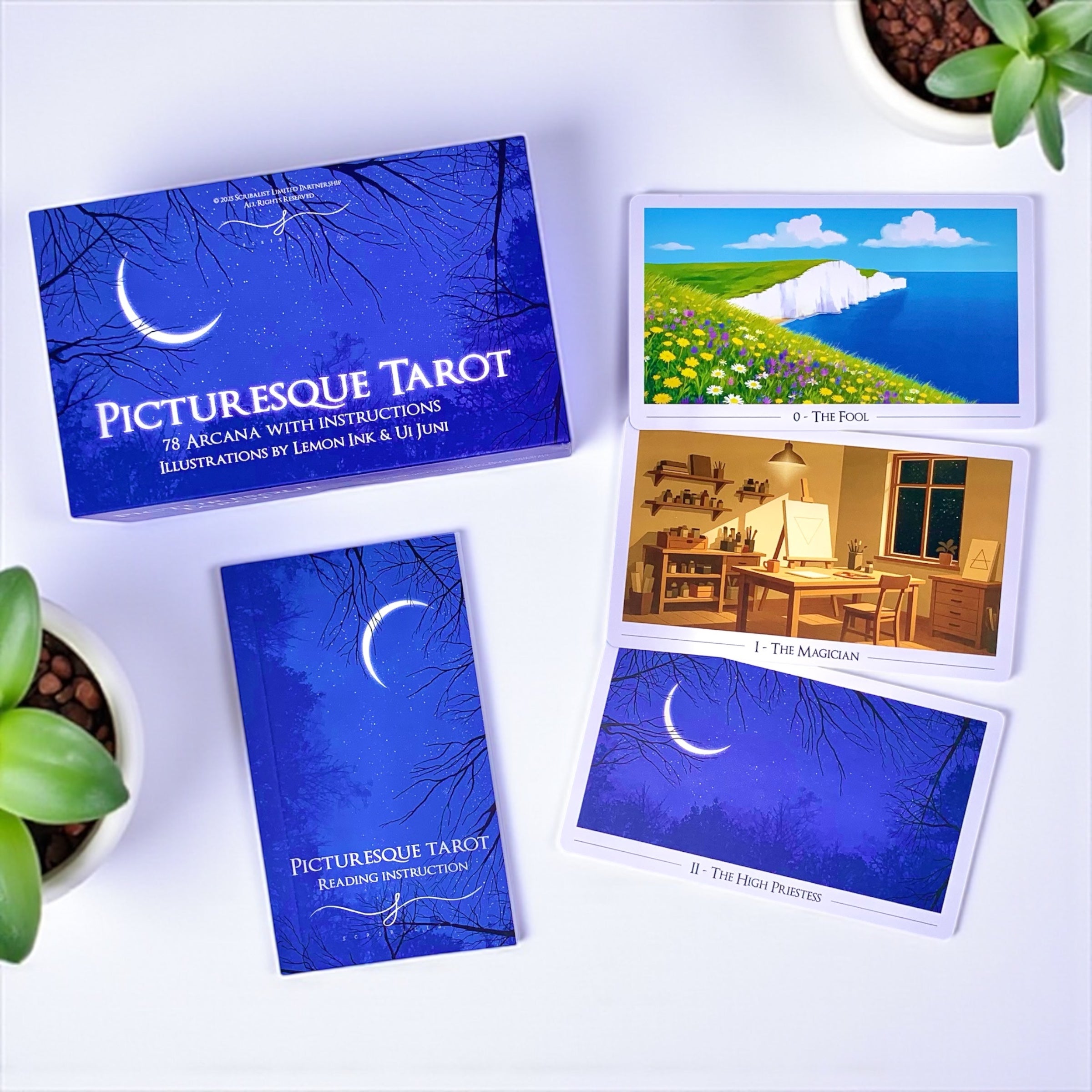 Explore the beauty of tarot through scenic landscapes and calming visuals. The Picturesque Tarot deck blends intuitive guidance with tranquil everyday environments.
