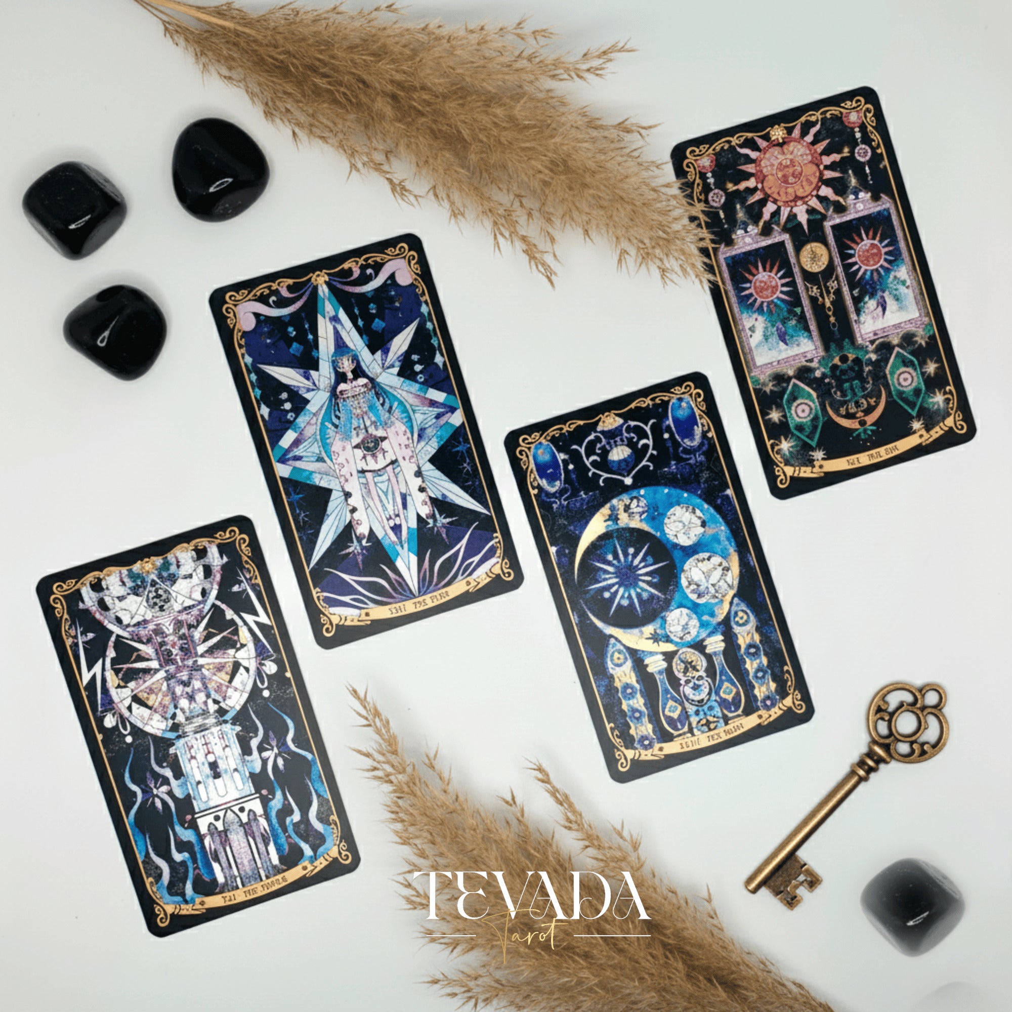 Unlock intuitive guidance with the Starry Enigma Tarot—78 magical cards blending storytelling and tarot wisdom to support clarity, growth, and meaningful divination.