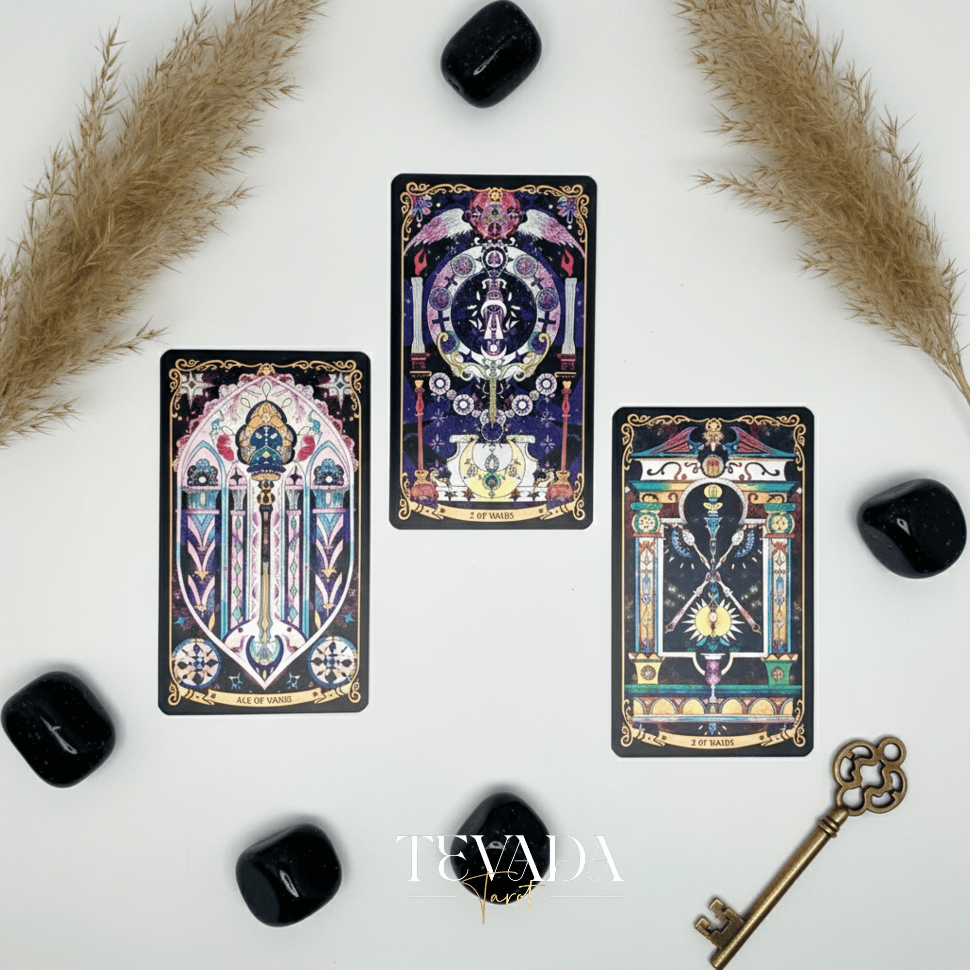 Unlock intuitive guidance with the Starry Enigma Tarot—78 magical cards blending storytelling and tarot wisdom to support clarity, growth, and meaningful divination.