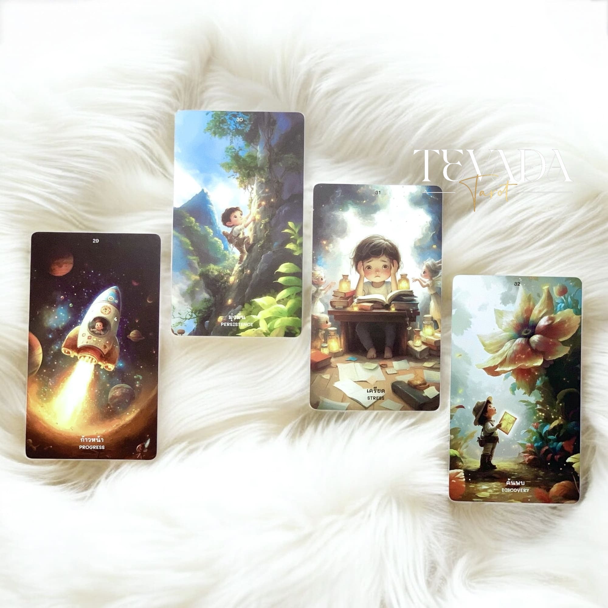 Discover the Sun Child Oracle Deck—78 intuitive cards for personal growth, clarity, and inspiration. Step into a magical journey filled with light, hope, and transformative guidance.