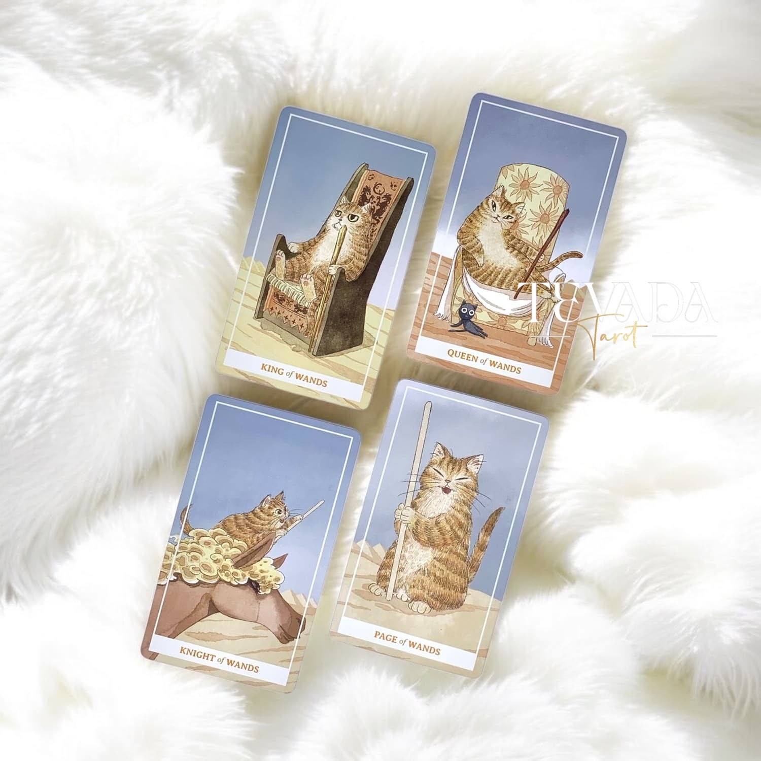 Discover the magic of Sunny Tarot! This 78-card deck blends playful orange cat energy with intuitive guidance, bringing warmth, joy, and clarity to your readings. Perfect for tarot lovers of all levels!