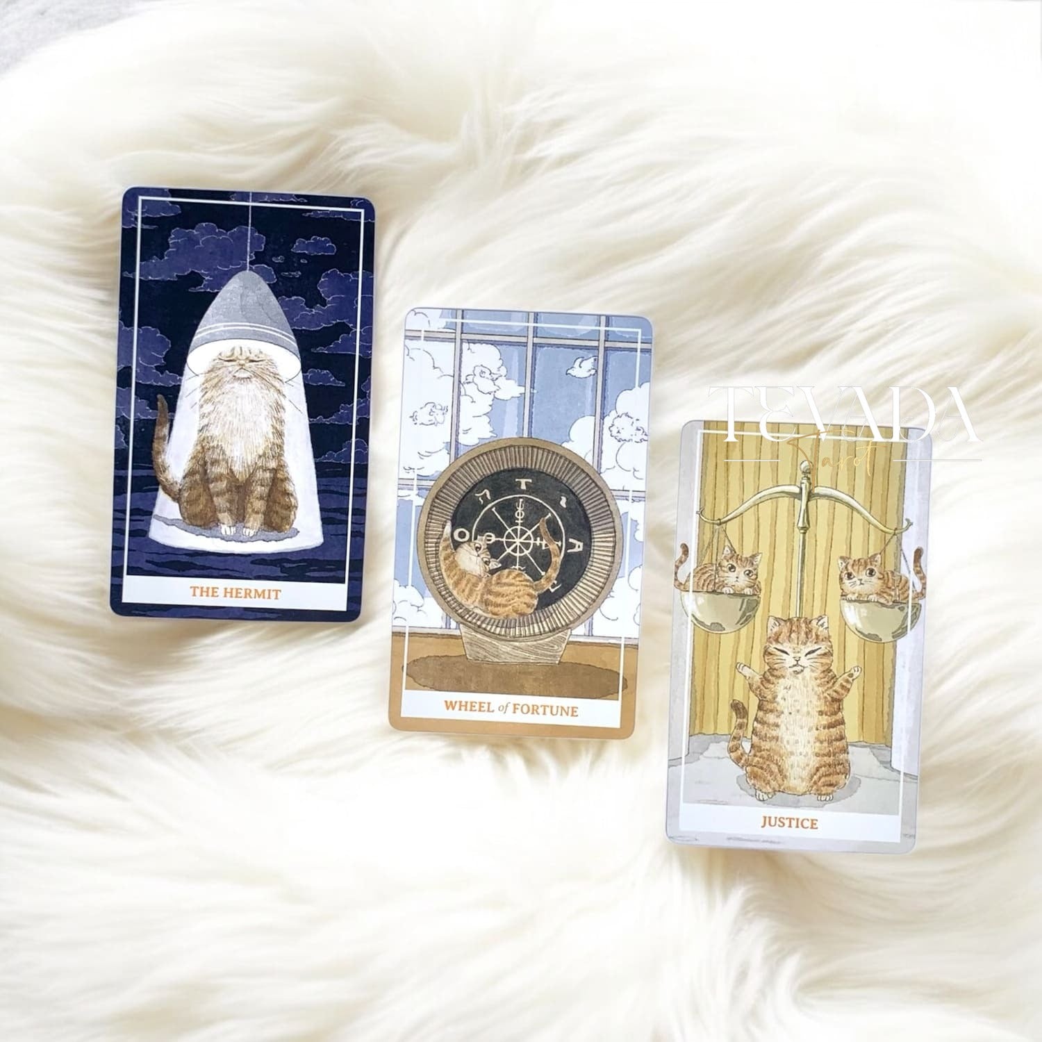 Discover the magic of Sunny Tarot! This 78-card deck blends playful orange cat energy with intuitive guidance, bringing warmth, joy, and clarity to your readings. Perfect for tarot lovers of all levels!