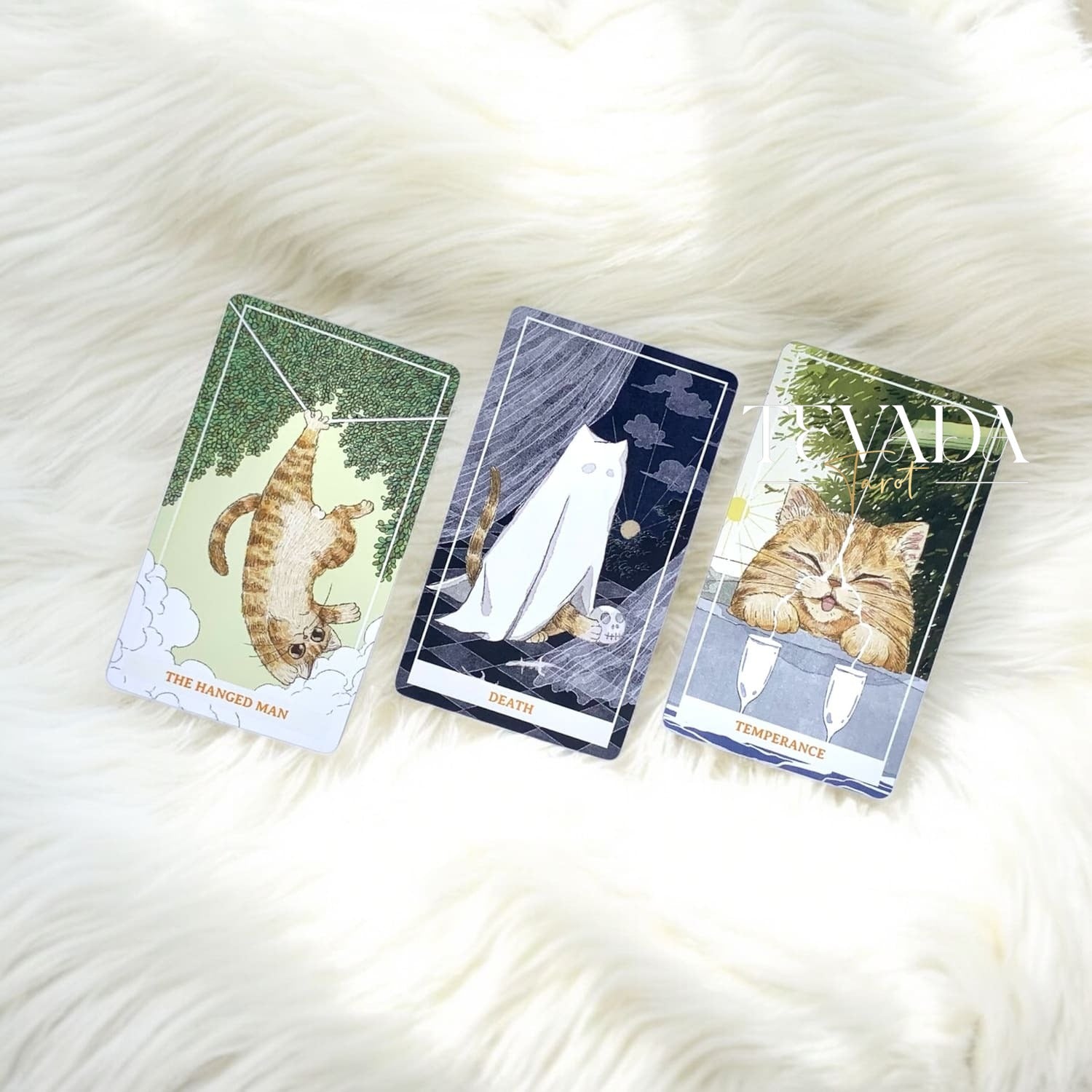 Discover the magic of Sunny Tarot! This 78-card deck blends playful orange cat energy with intuitive guidance, bringing warmth, joy, and clarity to your readings. Perfect for tarot lovers of all levels!