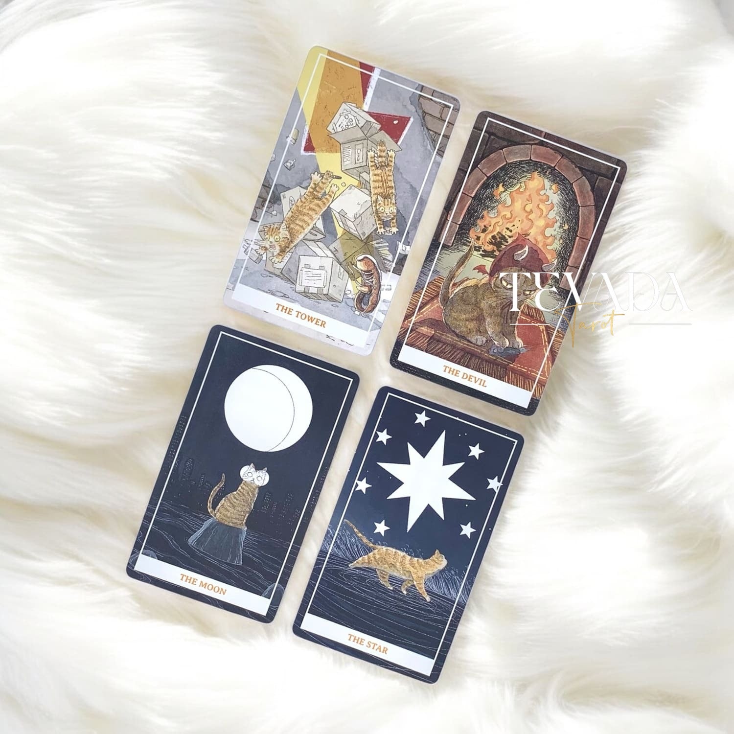 Discover the magic of Sunny Tarot! This 78-card deck blends playful orange cat energy with intuitive guidance, bringing warmth, joy, and clarity to your readings. Perfect for tarot lovers of all levels!