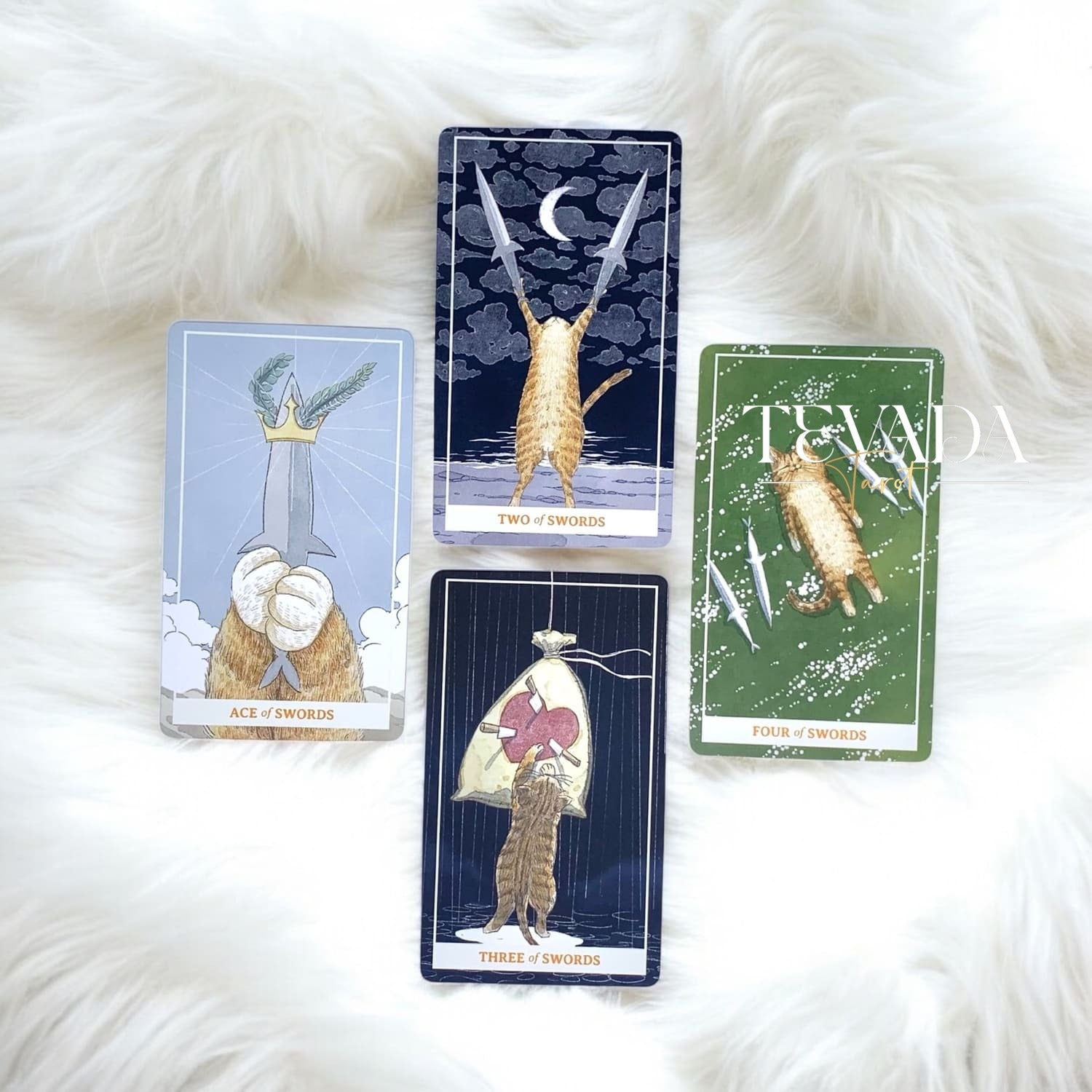 Discover the magic of Sunny Tarot! This 78-card deck blends playful orange cat energy with intuitive guidance, bringing warmth, joy, and clarity to your readings. Perfect for tarot lovers of all levels!