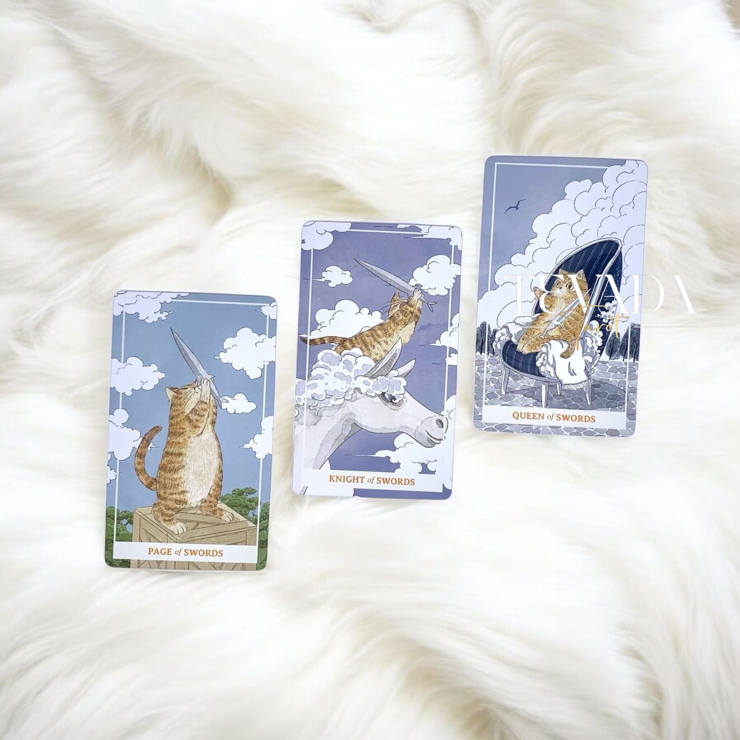 Discover the magic of Sunny Tarot! This 78-card deck blends playful orange cat energy with intuitive guidance, bringing warmth, joy, and clarity to your readings. Perfect for tarot lovers of all levels!