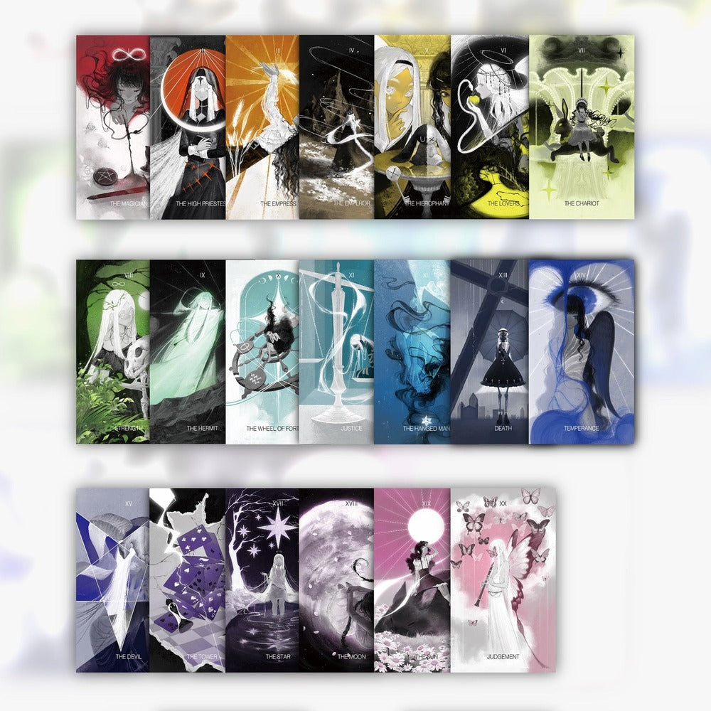 【Available in Jun】White & Black Tarot