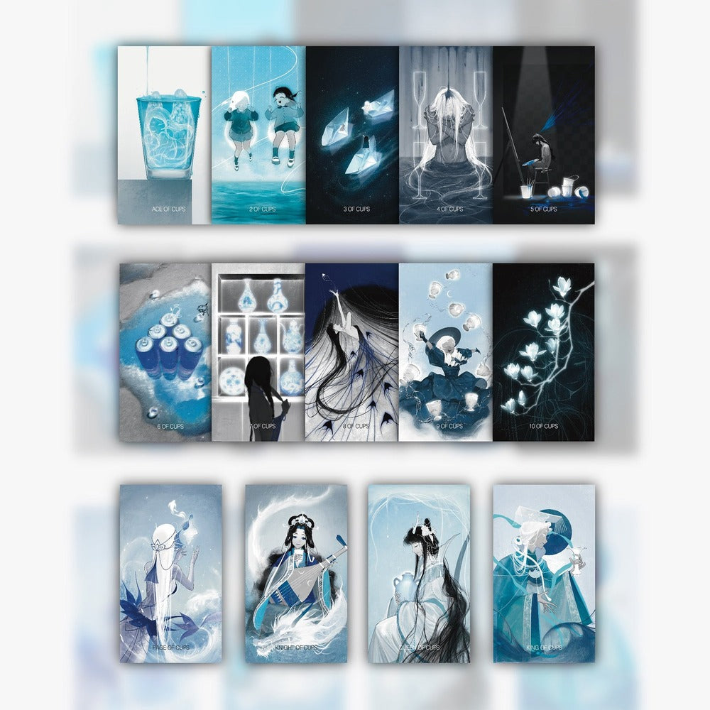 【Available in Jun】White & Black Tarot