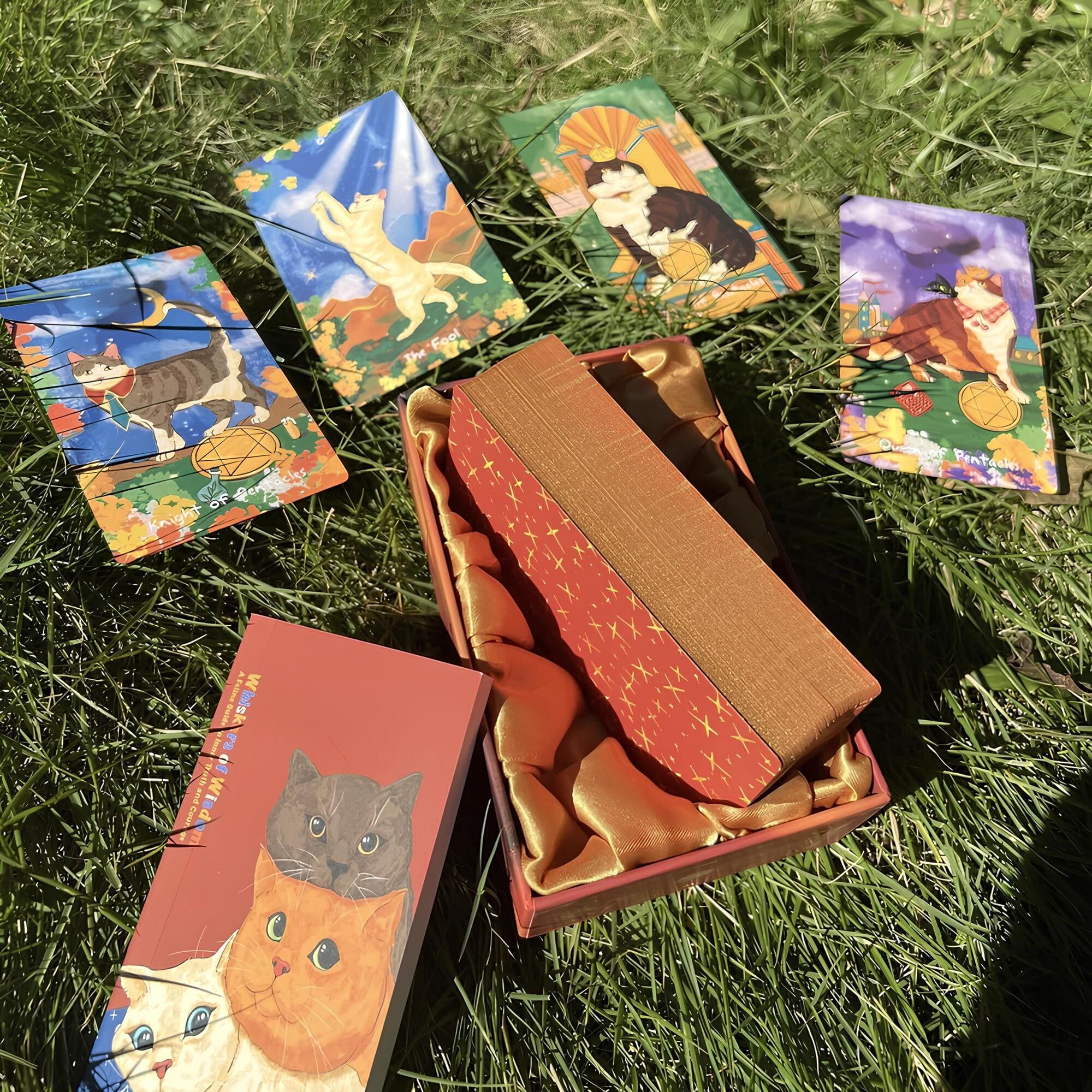 Discover The Revelation of the Cat Spirit Tarot—an intuitive, magical 78-card deck offering feline wisdom, clear guidance, and charming cat-themed divination for daily clarity and spiritual growth.