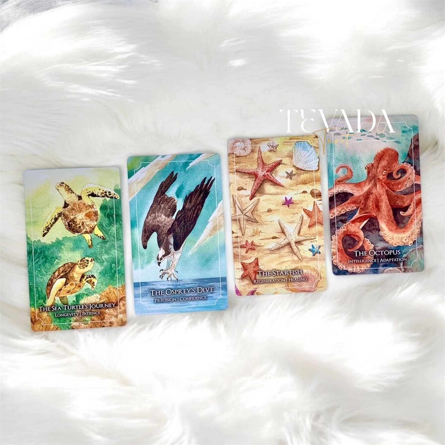 Explore serenity with the Dreaming Waves Oracle. Soft feather whispers and ocean waves inspire hope, strength, and grace in this beautiful 60-card deck perfect for self-reflection and growth.