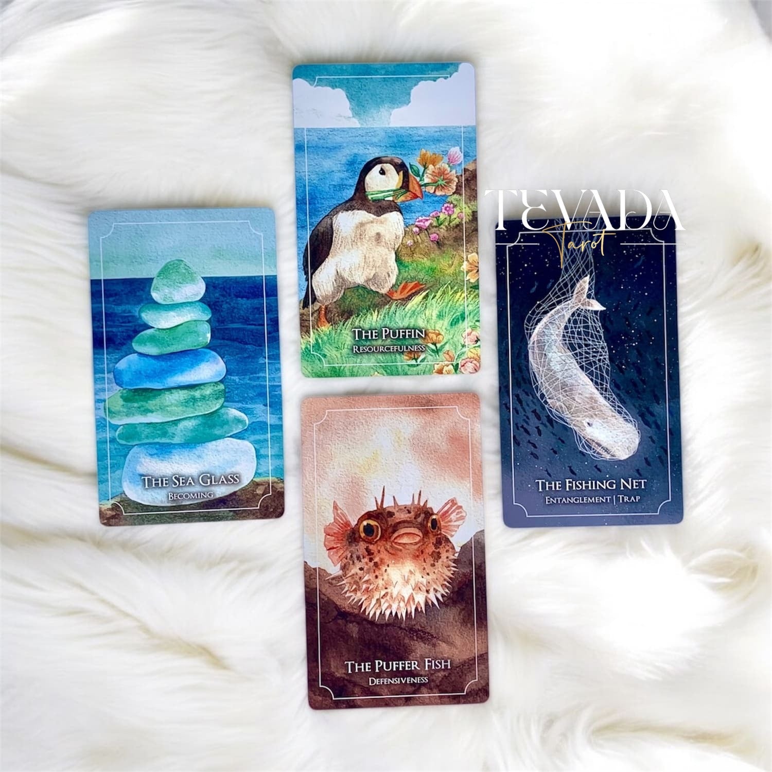 Explore serenity with the Dreaming Waves Oracle. Soft feather whispers and ocean waves inspire hope, strength, and grace in this beautiful 60-card deck perfect for self-reflection and growth.