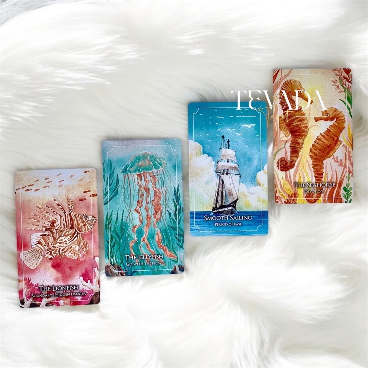 Explore serenity with the Dreaming Waves Oracle. Soft feather whispers and ocean waves inspire hope, strength, and grace in this beautiful 60-card deck perfect for self-reflection and growth.